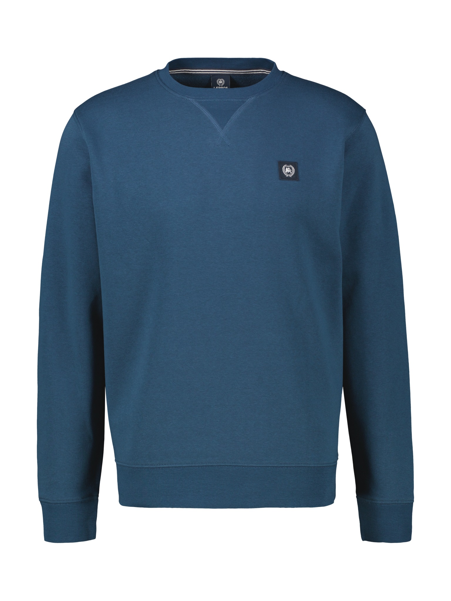 LERROS Sweater, mit Logo-Badge