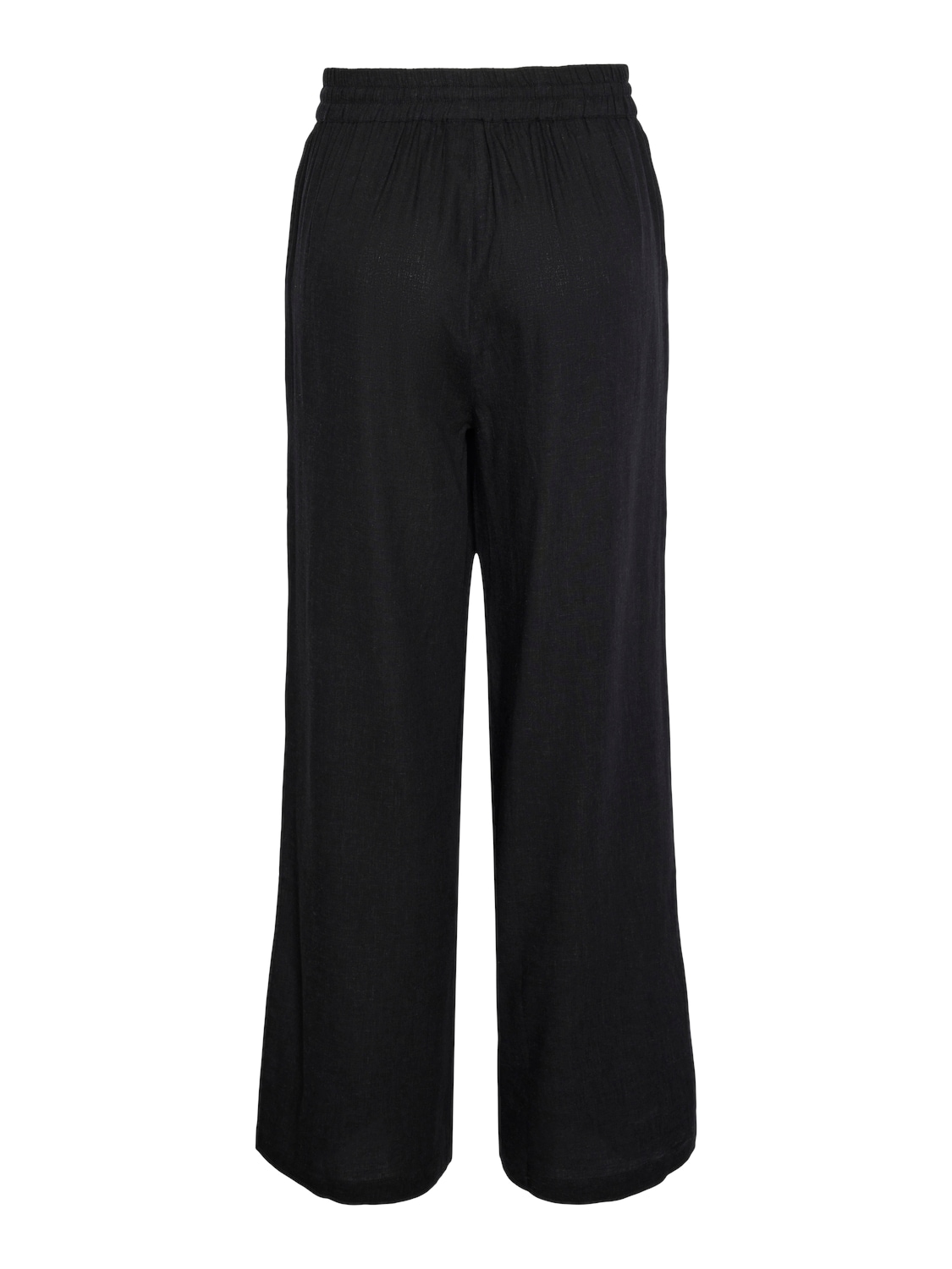 pieces Schlupfhose »PCPIA HW WIDE PANTS WVN NOOS«, mit Leinen