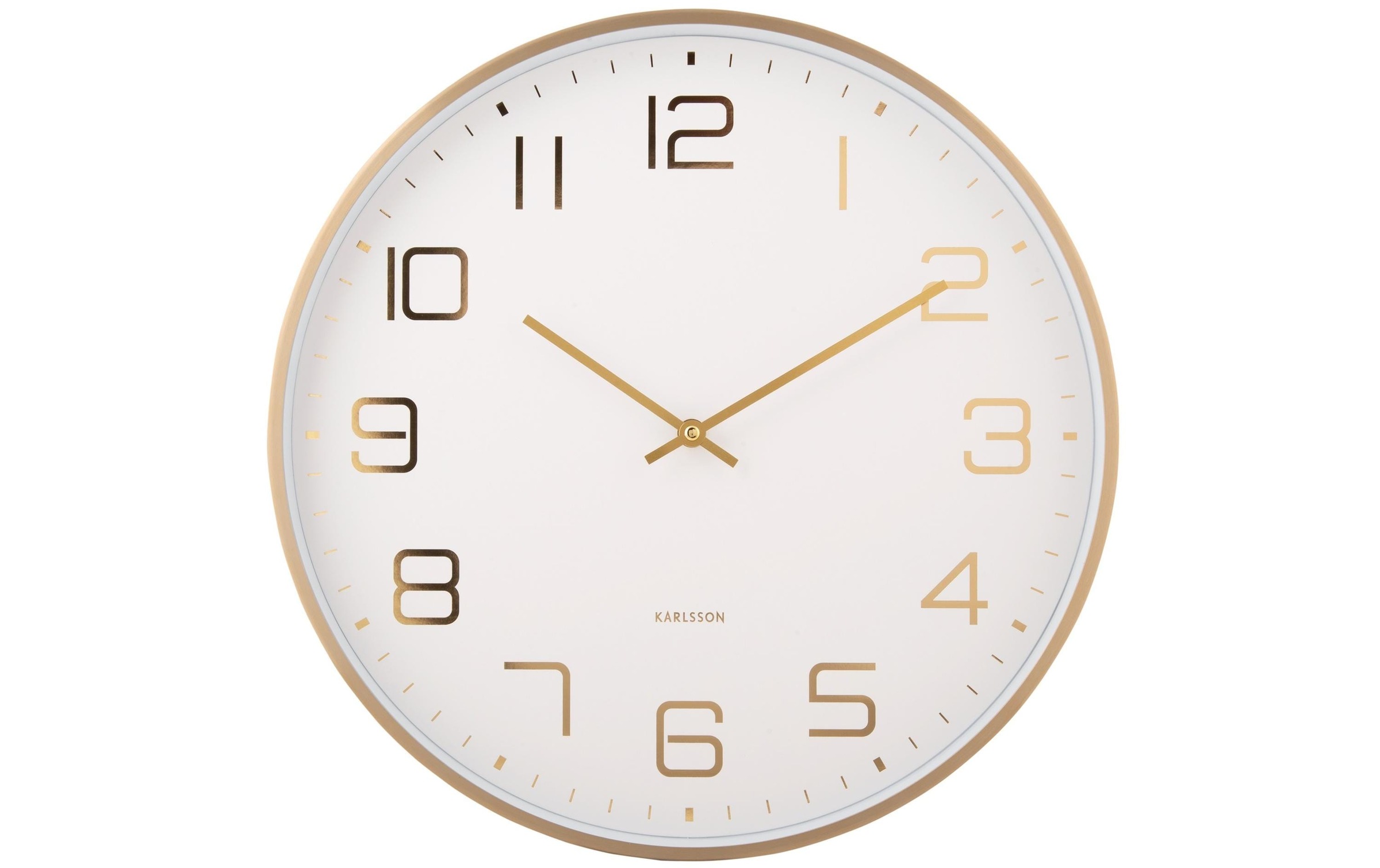 Karlsson Wanduhr »Elegance Glow«