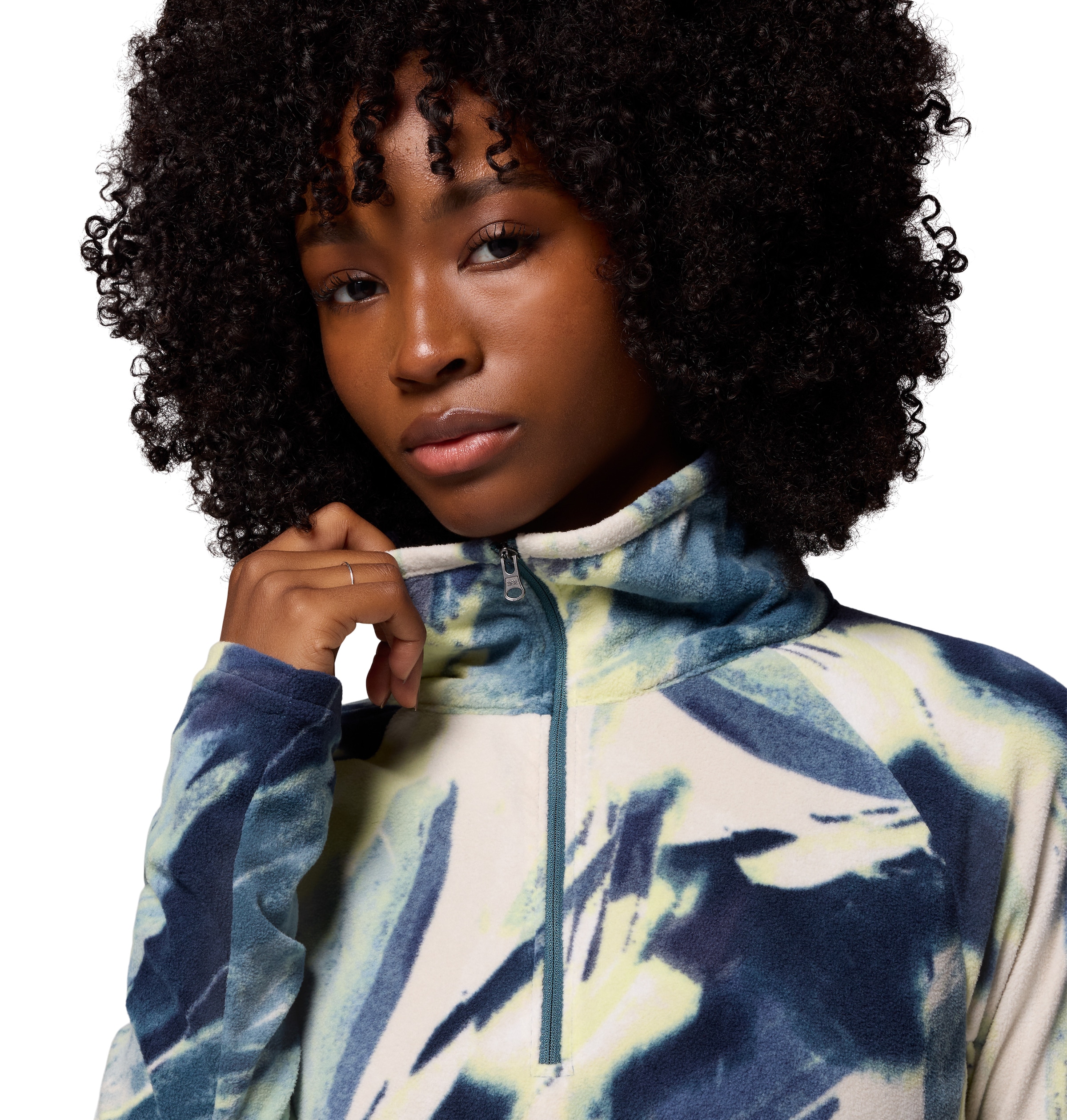 Columbia Fleecepullover »GLACIAL IV PRINT 1/2 ZIP«, (1 tlg.)