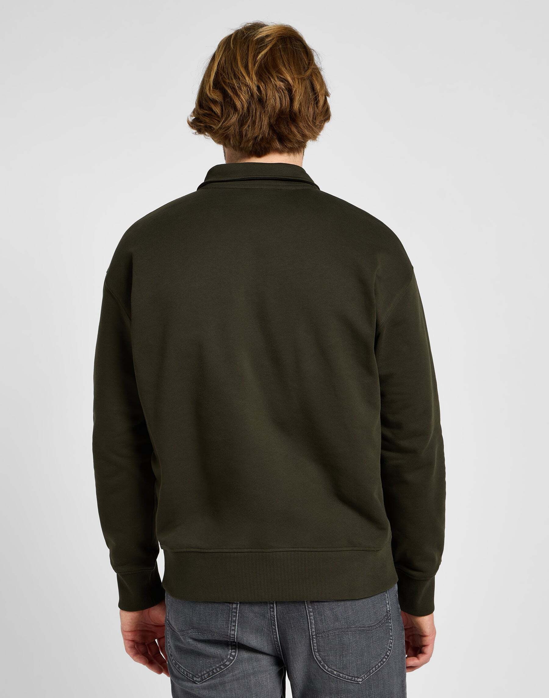 Lee® Sweatshirt »LEE Pullover Half Zip Sweater«