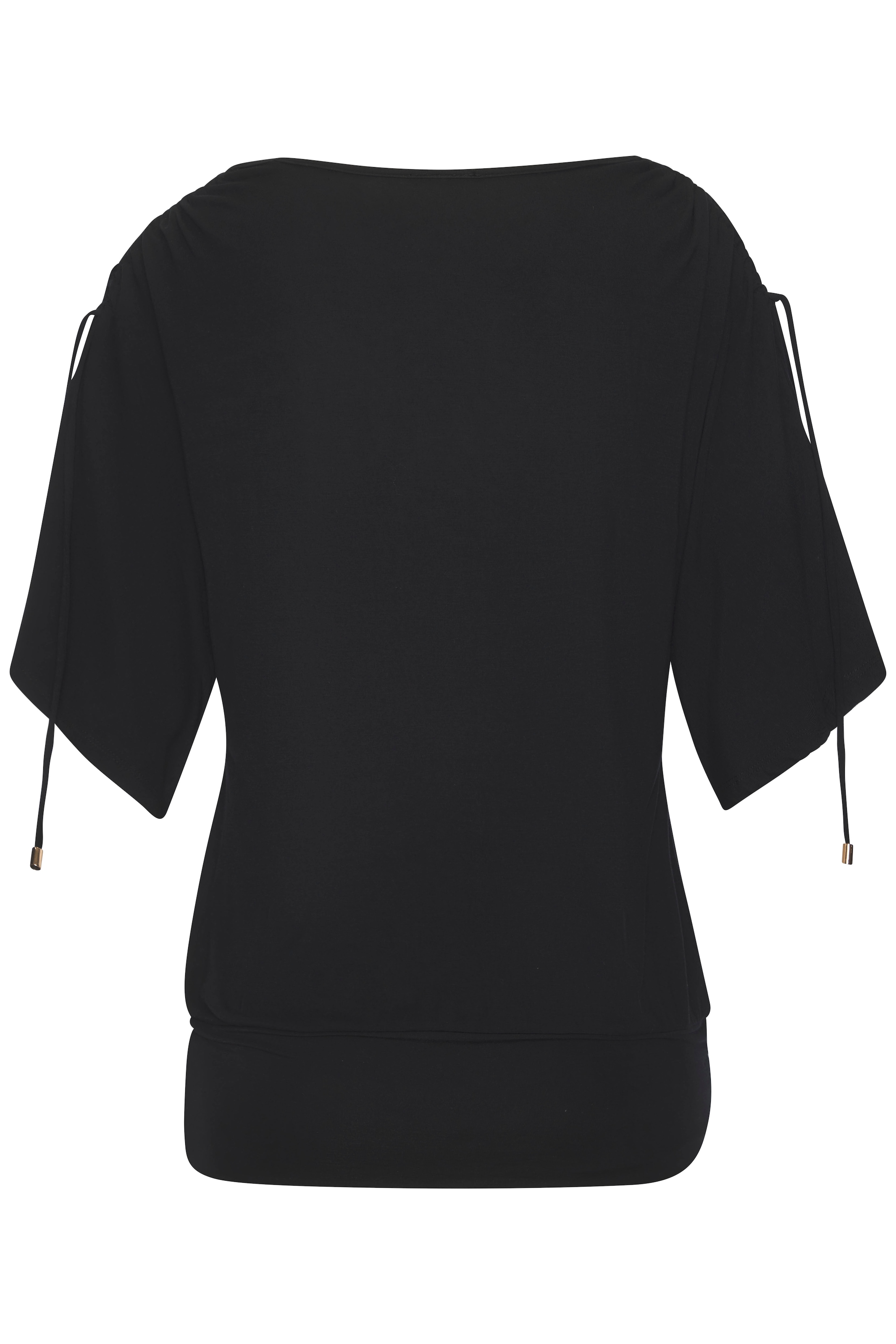 LASCANA Rundhalsshirt »mit variabler Ärmellänge«, aus weichem Viskose-Stretch