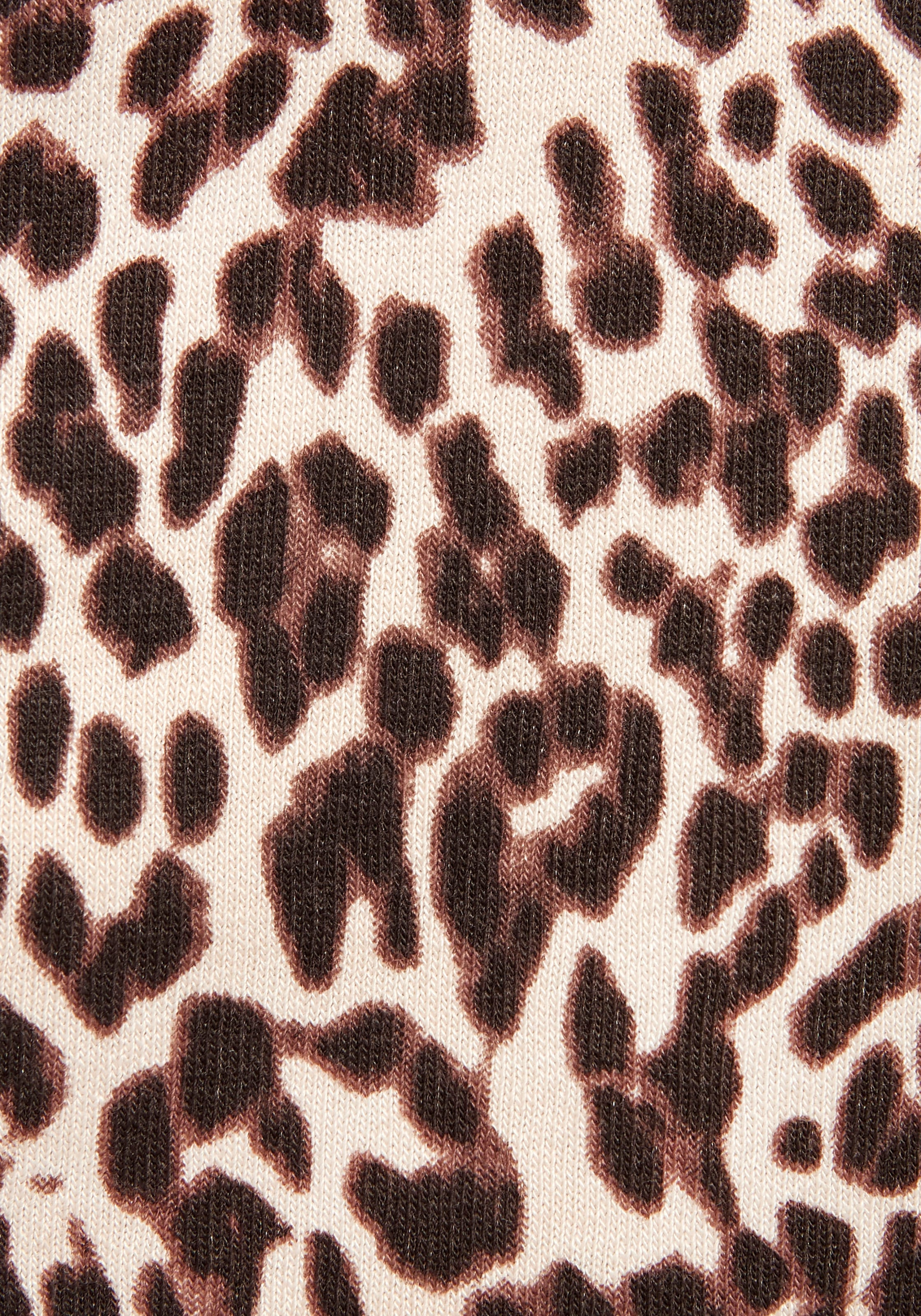 Buffalo Leggings, in modischer Allover Leo-Optik