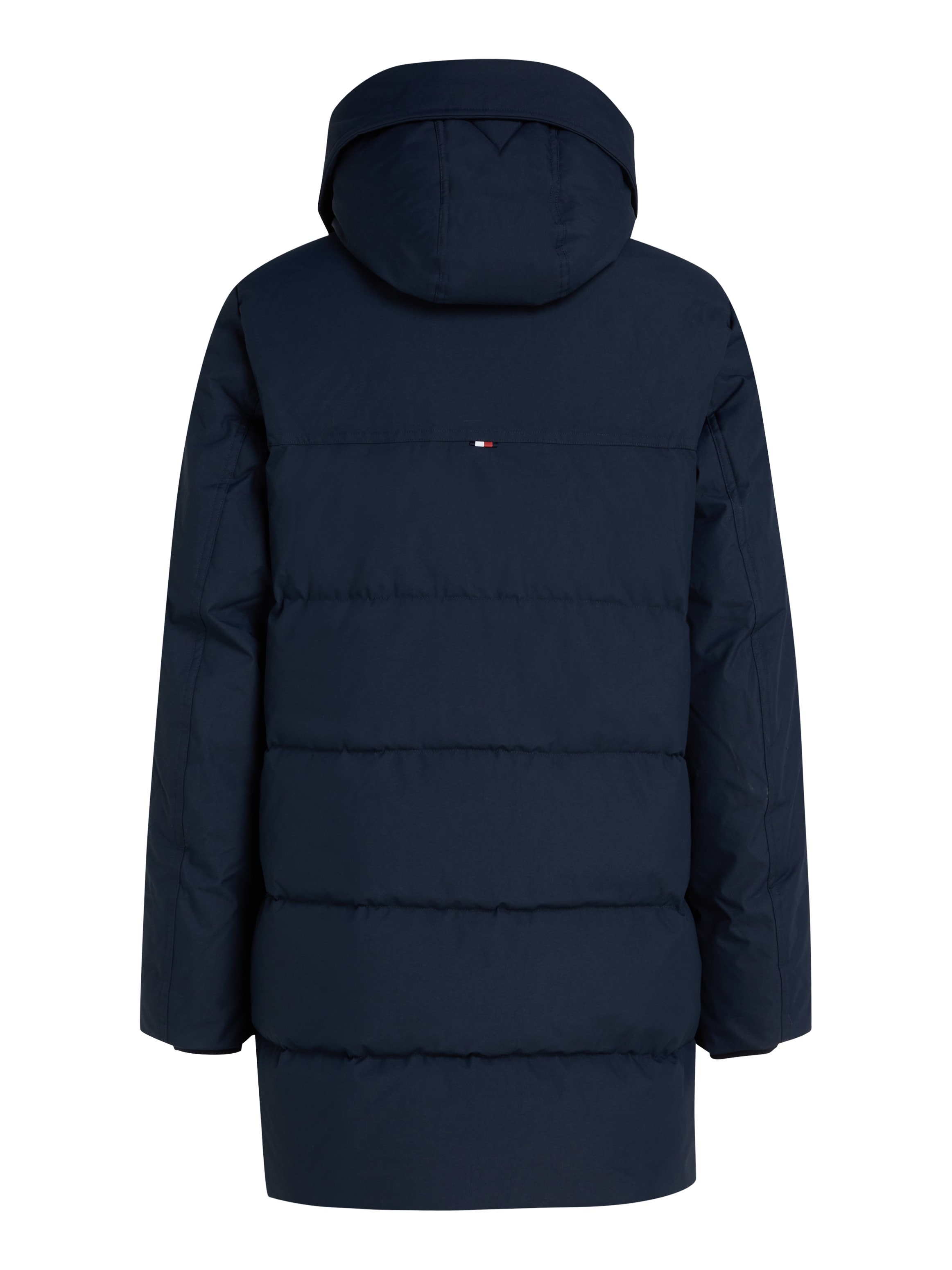 Tommy Hilfiger Parka »ROCKIE UTILITY PARKA«, mit Kapuze, hoch geschlossen, Stehakragen mit Fellimitat