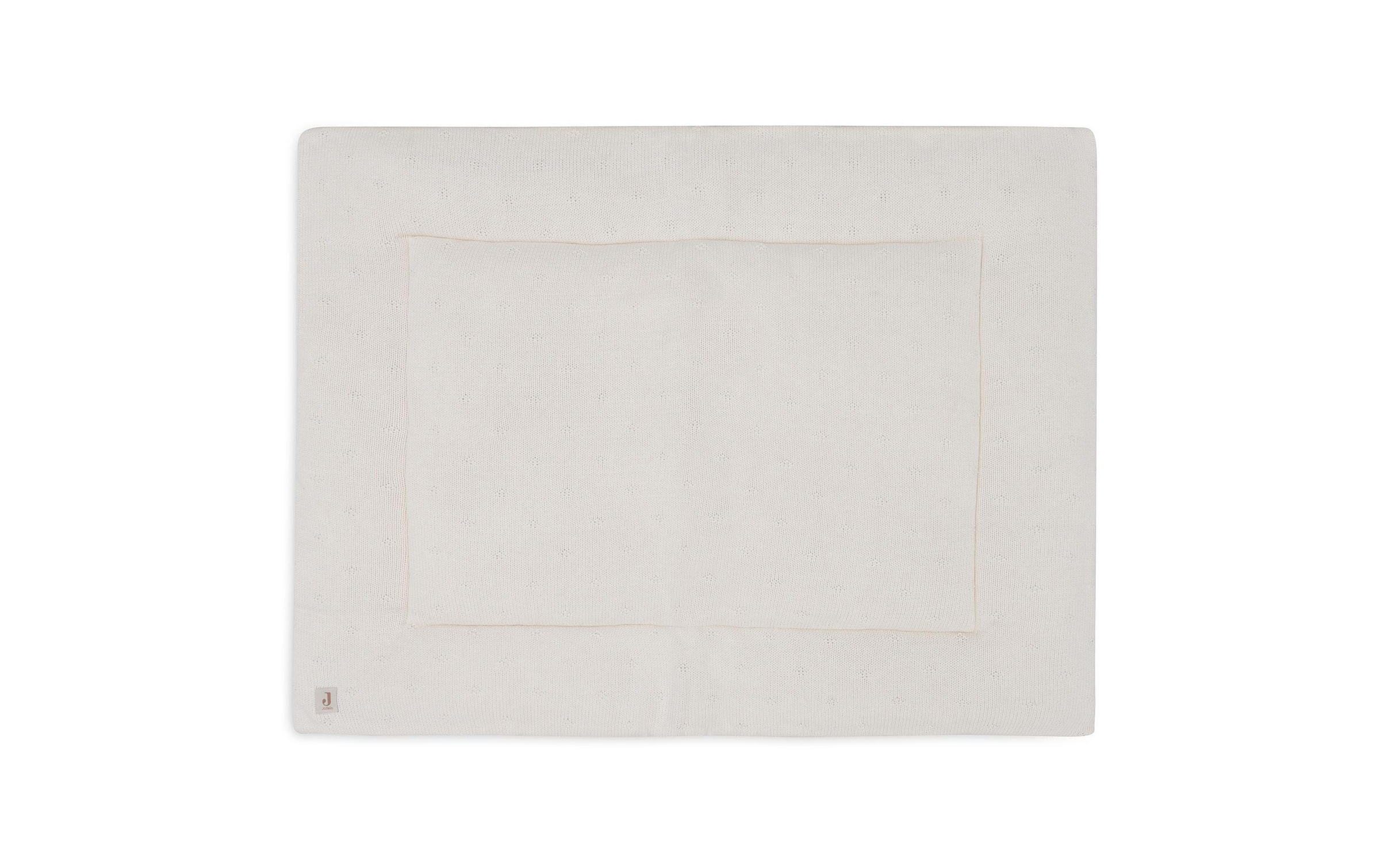 Jollein Krabbeldecke »Cosy Knit Ivory 75 x 95 cm«