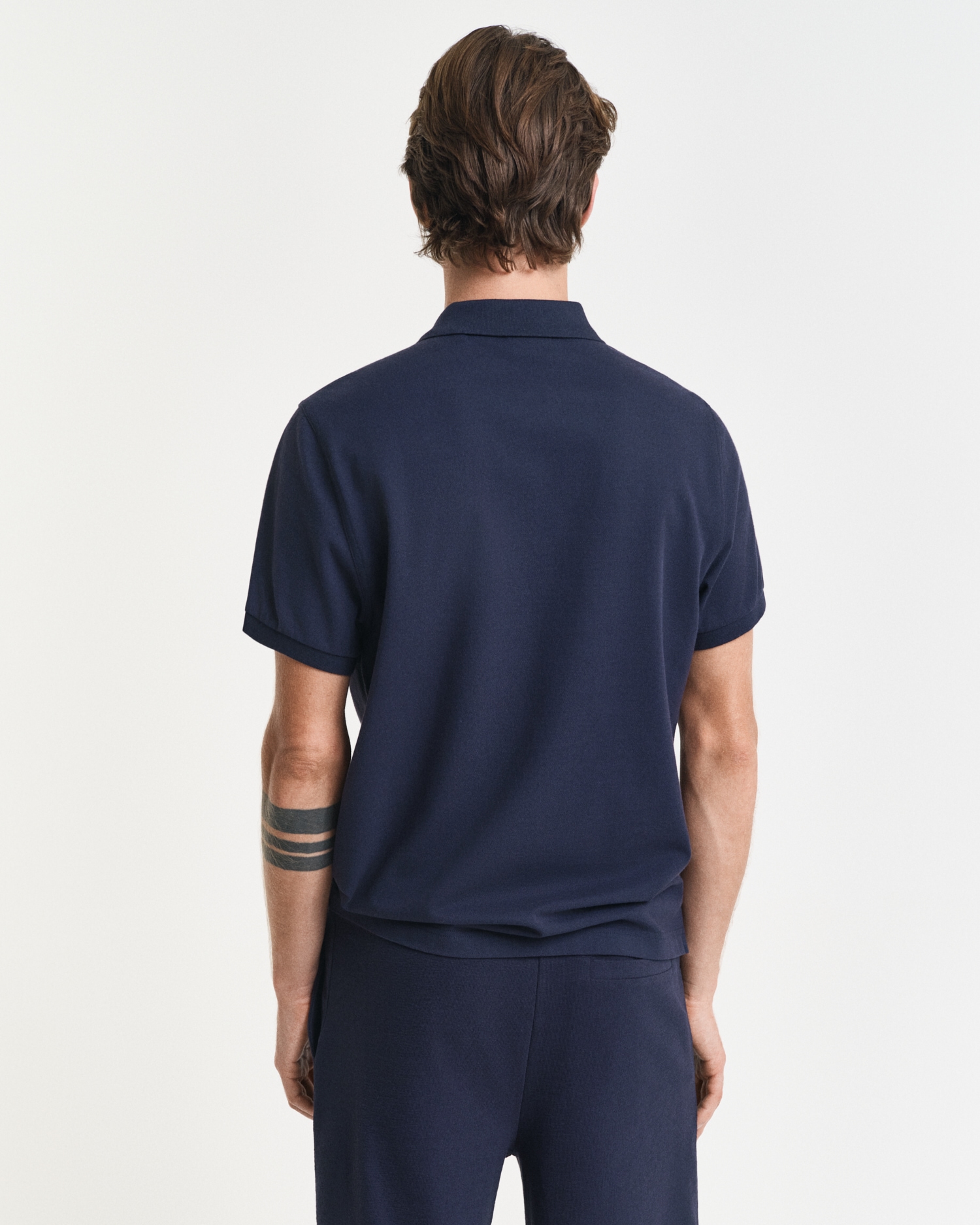Gant Poloshirt »REG SHIELD SS PIQUE POLO«, mit Logo und Flachstrickkragen 100% Baumwolle Pique
