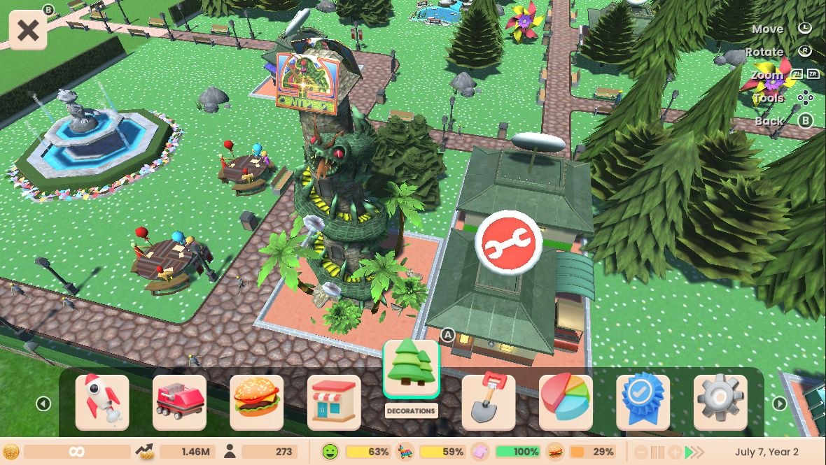 ATARI Spielesoftware »RollerCoaster Tycoon Adventures Deluxe«, Nintendo Switch