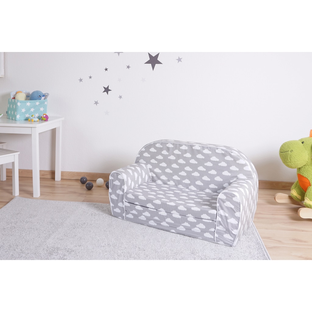 Knorrtoys® Sofa »Grey White Clouds«, für Kinder; Made in Europe