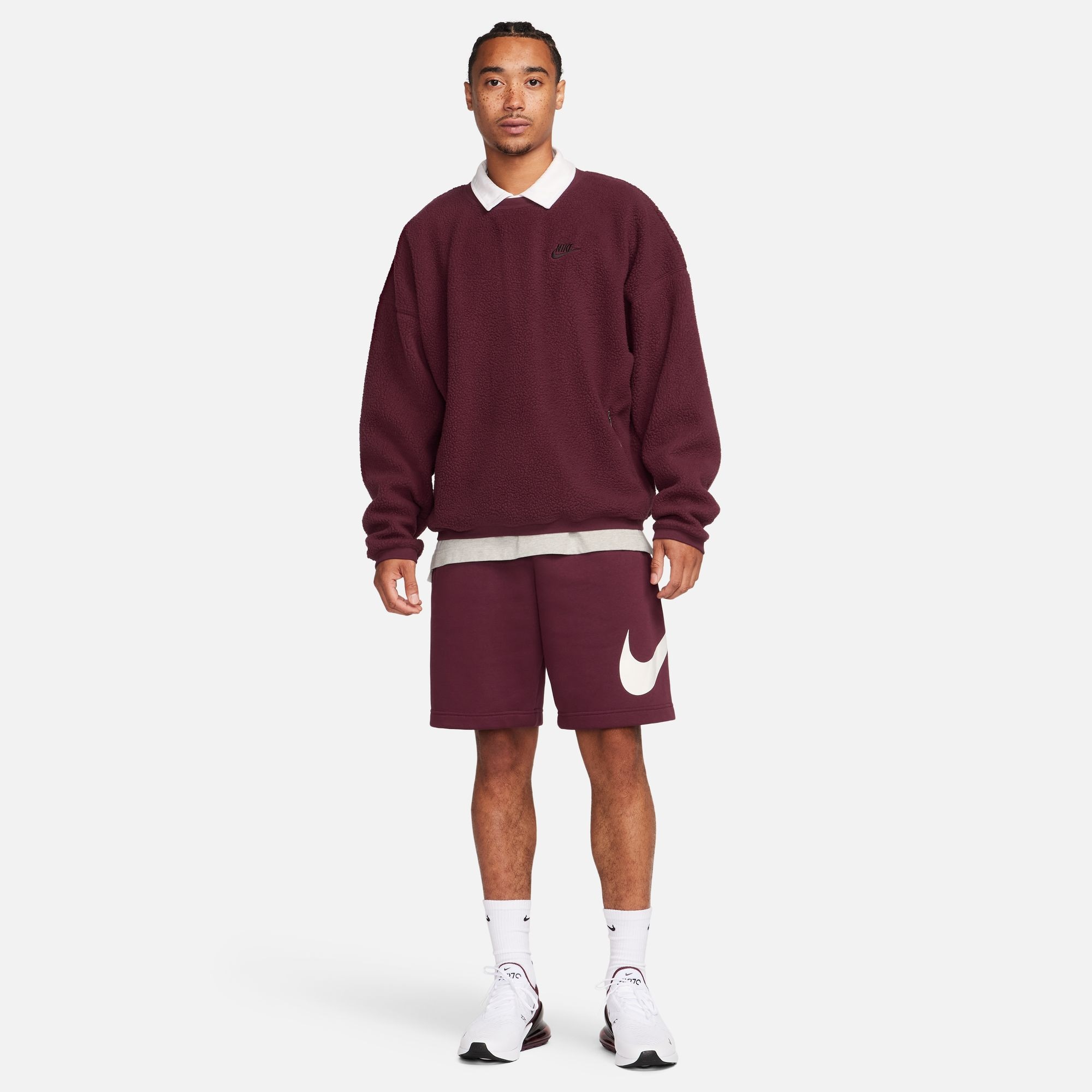 Nike Sportswear Sweatshirt »CLUB FLEECE+ MEN'S SHERPA WINTERIZED CREW«