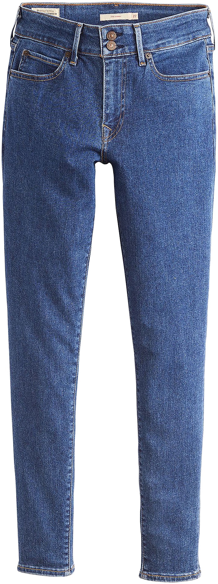 Levi's® Röhrenjeans »711 DOUBLE BUTTON«