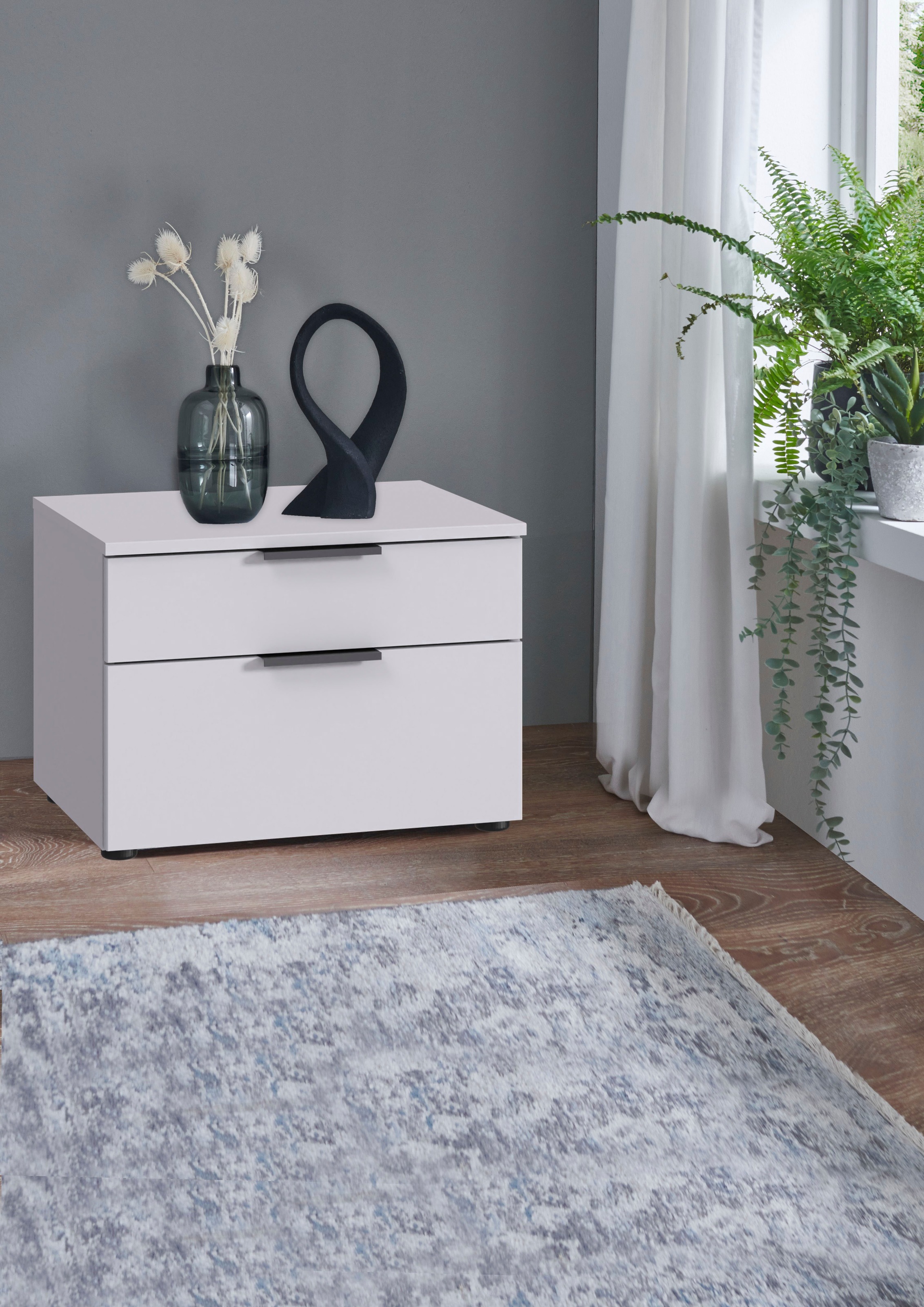 Wimex Nachtkommode »Oxford by fresh to go, mit Schubladen, in 2 Grössen«, (54cm breit,41cm tief, wahlweise in 2 Höhen), Mit Soft-close Beschlägen