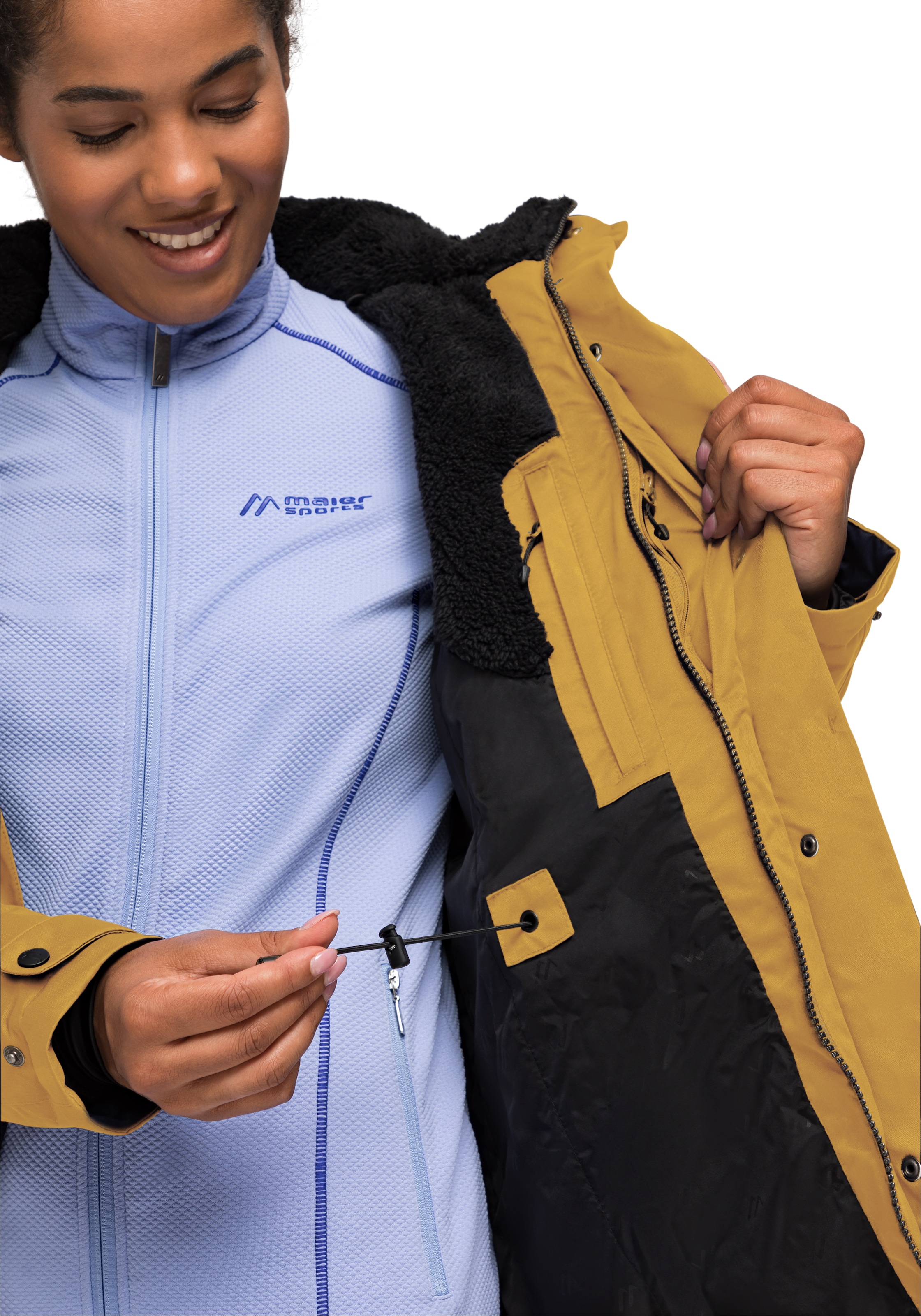 Maier Sports Funktionsjacke »Lisa vollem Jelmoli-Versand Outdoor-Mantel online kaufen bei mit 2«, Schweiz Wetterschutz