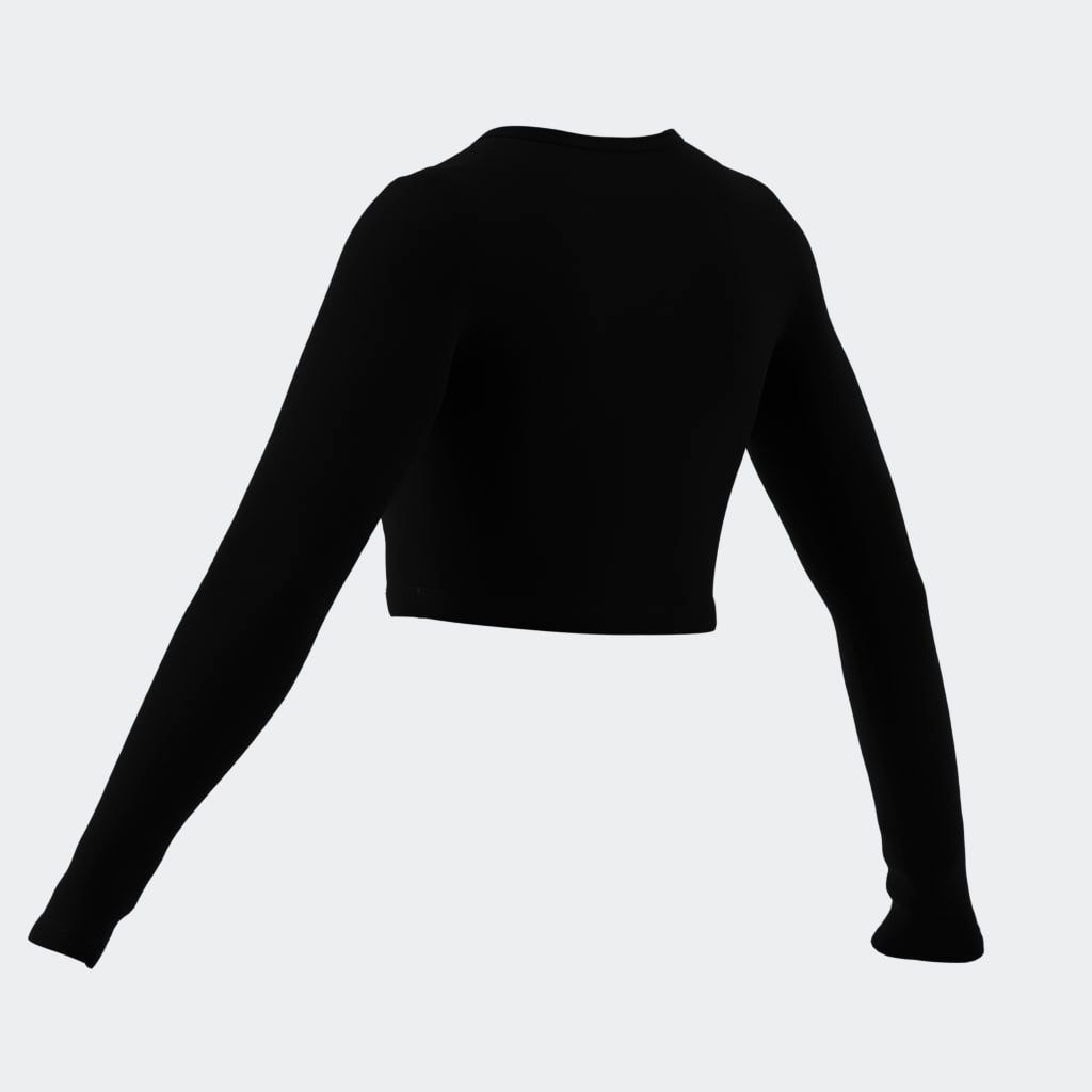 adidas Originals Langarmshirt »ESS CROP LS«