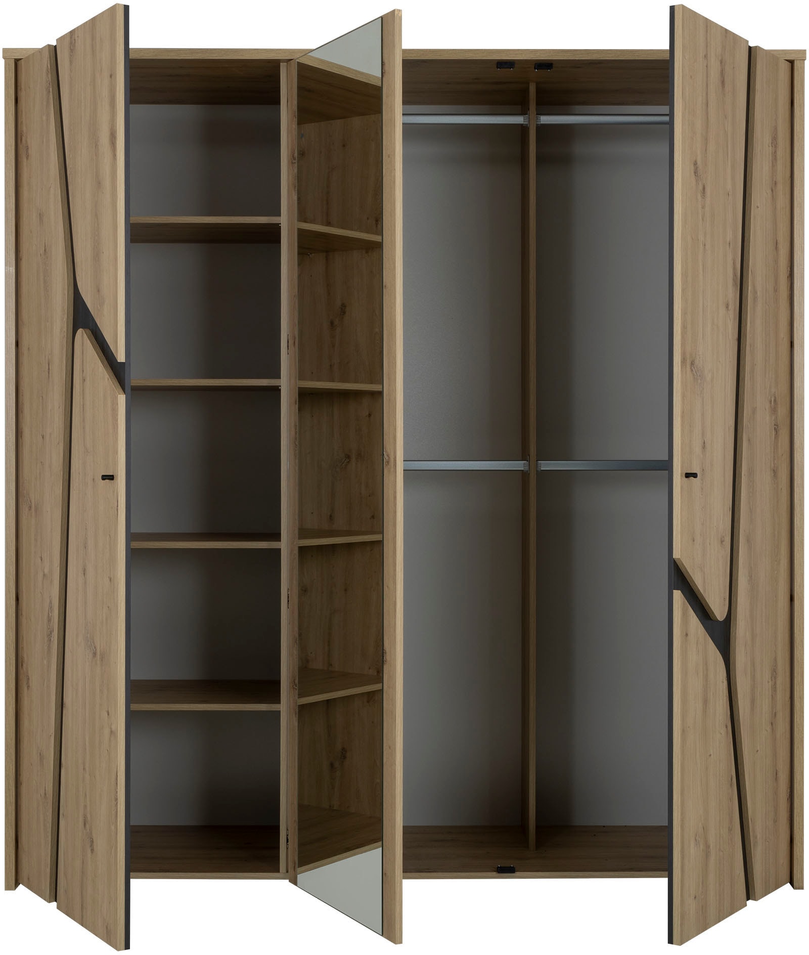 Gami Drehtürenschrank, Ein grosser Stauraum, eine qualitativ hochwertige Ausführung.