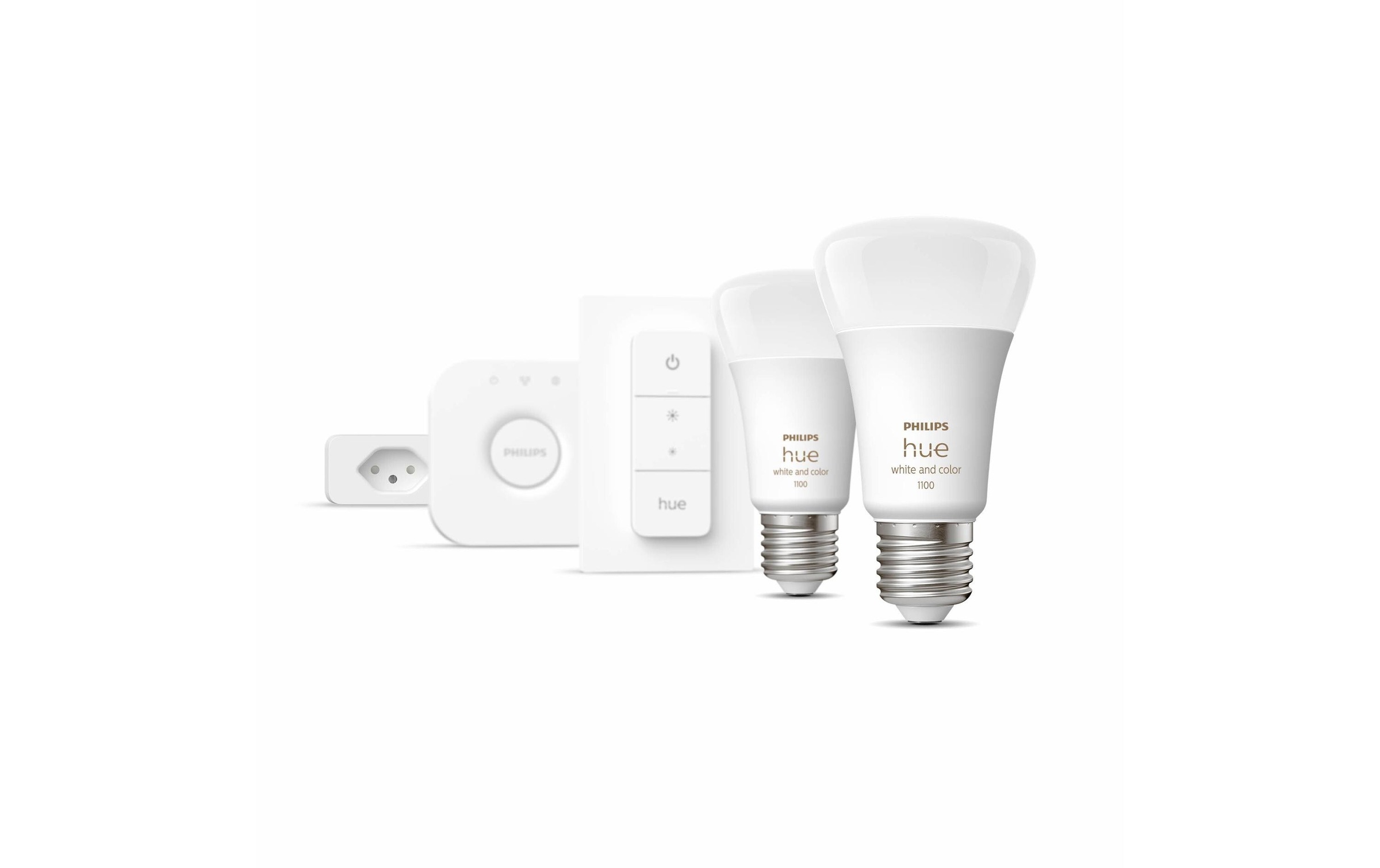 Philips Hue Spezialleuchtmittel »White & Color«, E27, Neutralweiss-Tageslichtweiss-Kaltweiss-Warmweiss