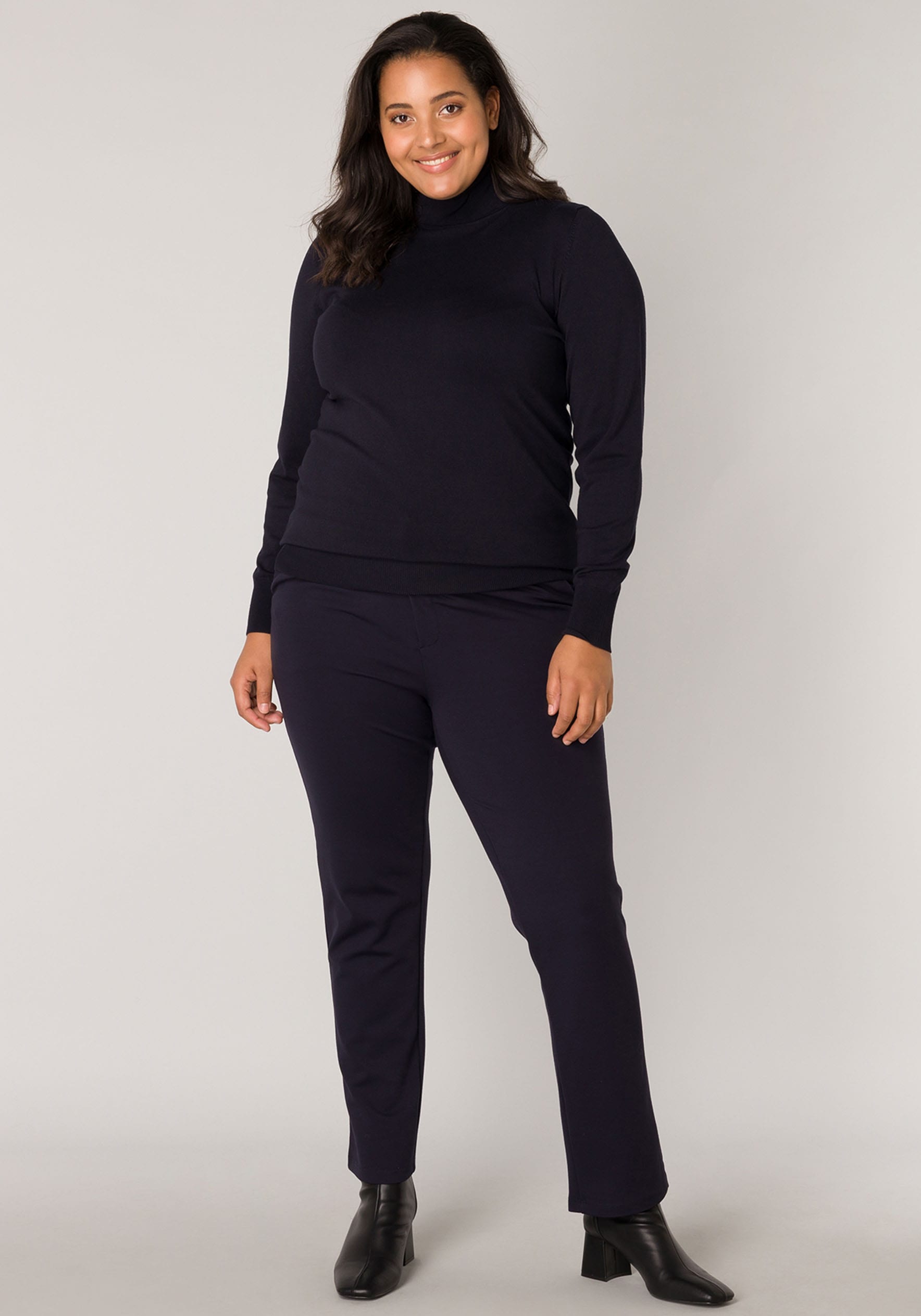 Base Level Curvy Rollkragenpullover »BAS-YUENA«