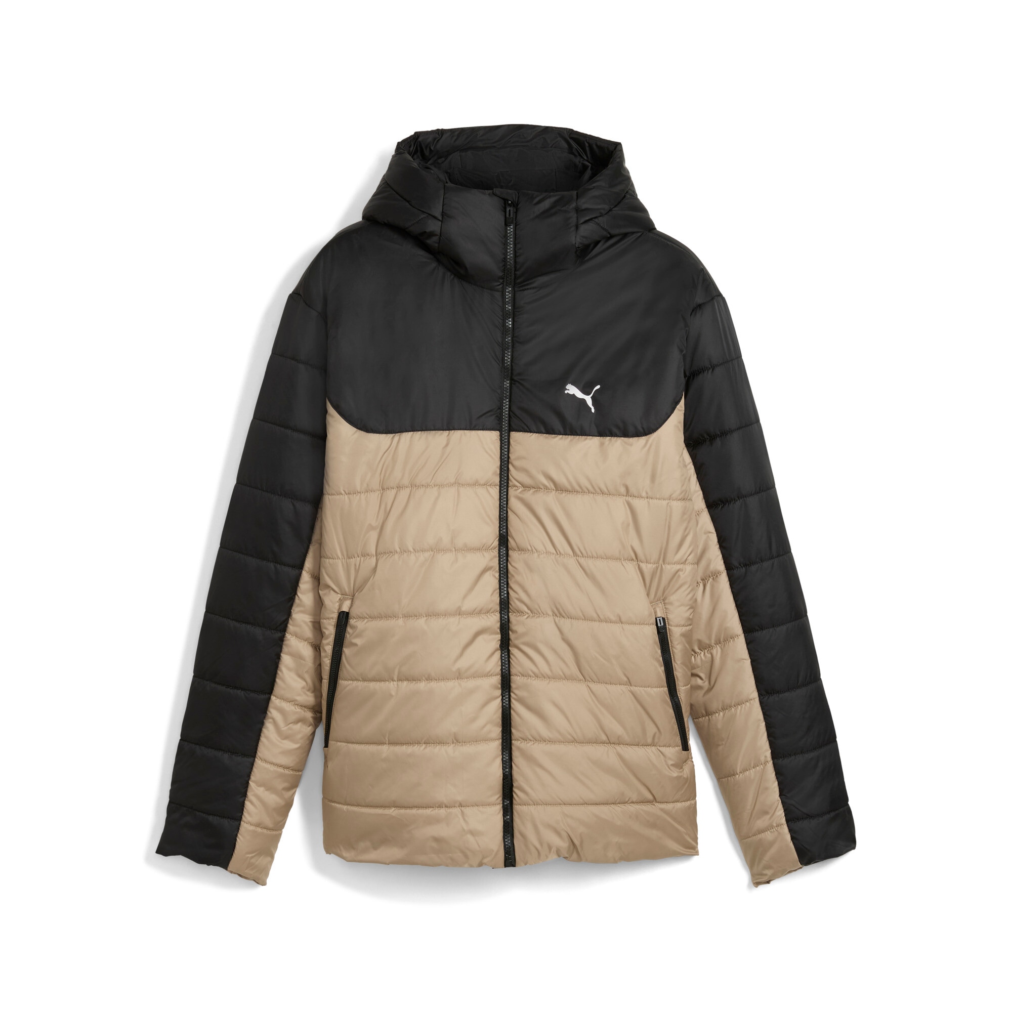 PUMA Winterjacke »ESS HOODED PADDED JACKET«, mit Kapuze