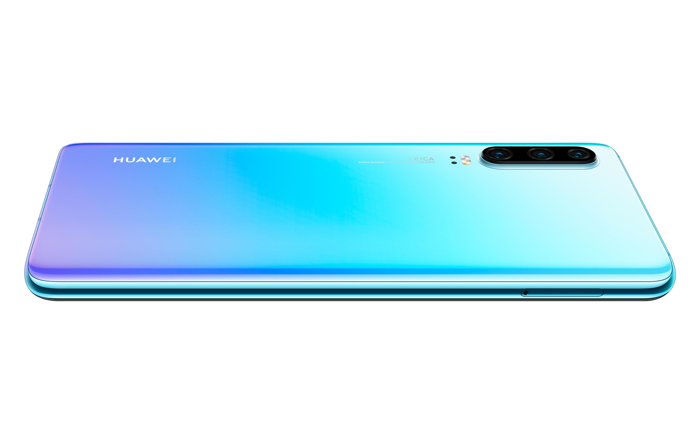 Huawei Smartphone »P30 Breathing Crystal«, Breathing Crystal/dunkelblau