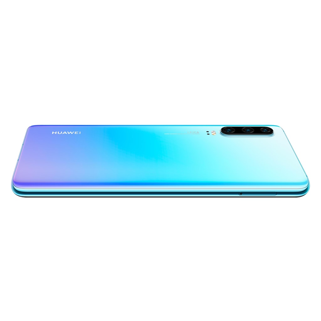 Huawei Smartphone »P30 Breathing Crystal«, Breathing Crystal/dunkelblau, 15,49 cm/6,1 Zoll, 128 GB Speicherplatz, 40 MP Kamera