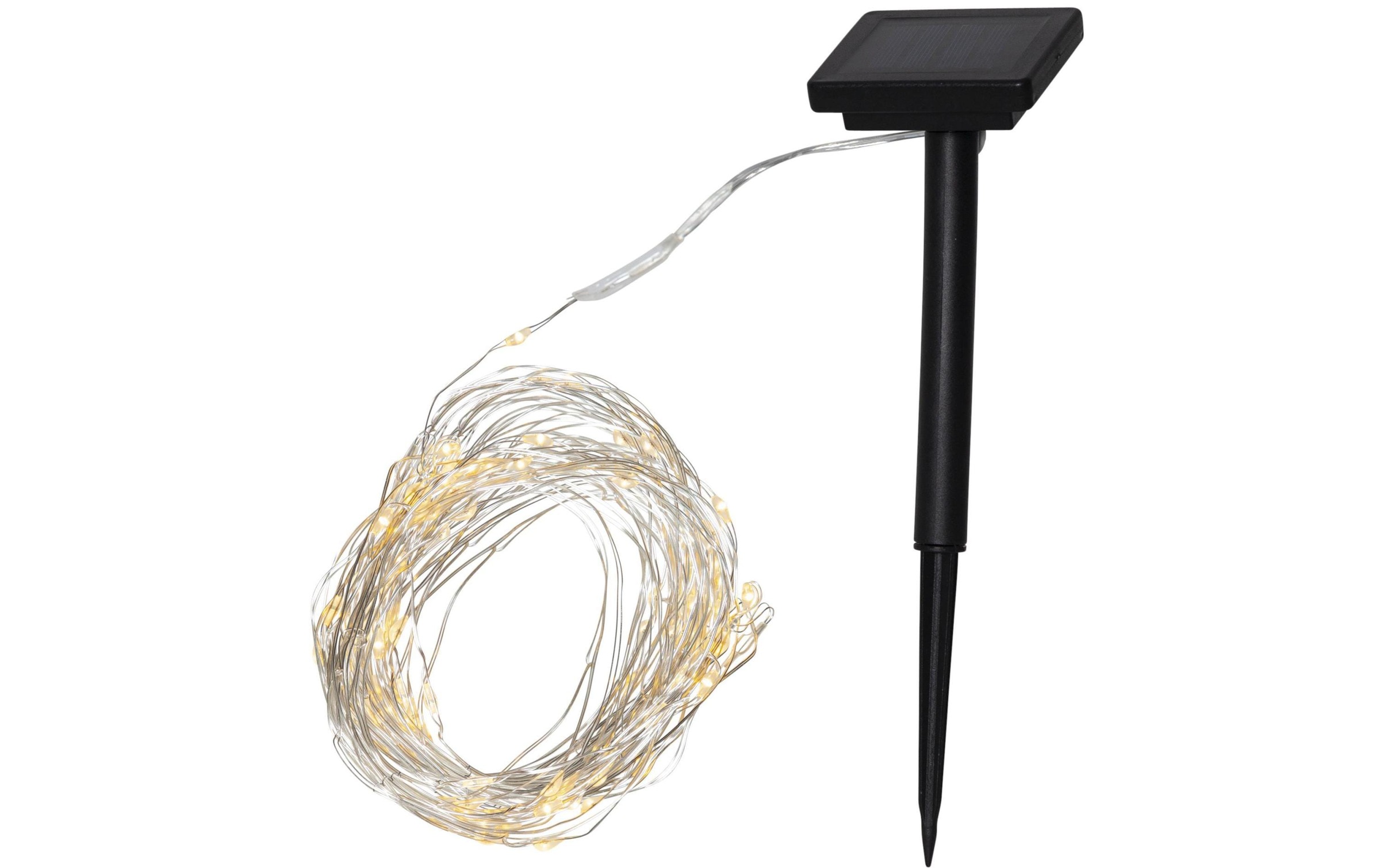 Parforce Traditional Hunting LED-Lichterkette »Star Trading Solar«, 200 St.-flammig