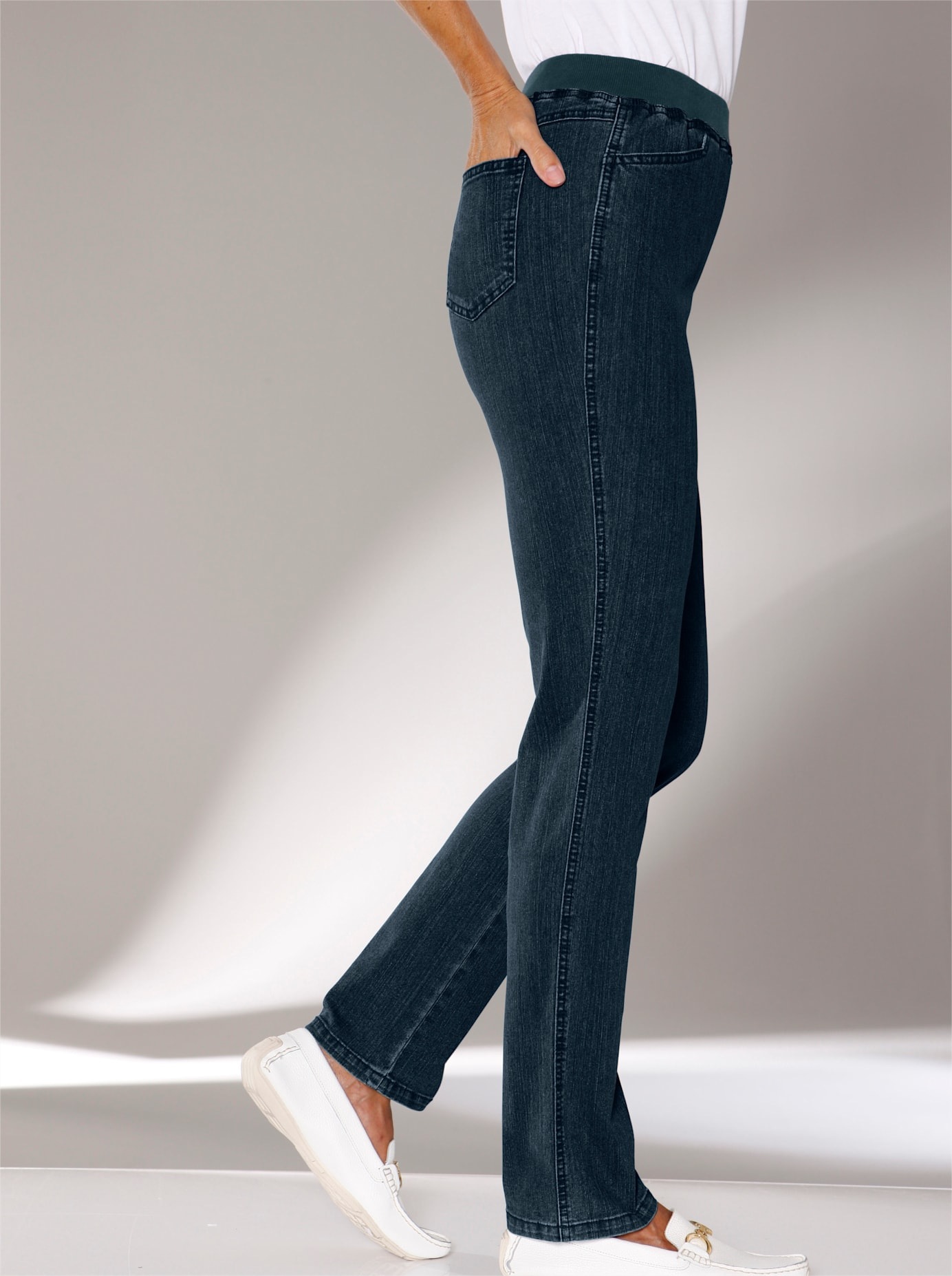 Classic Basics Stretch-Jeans, (1 tlg.)