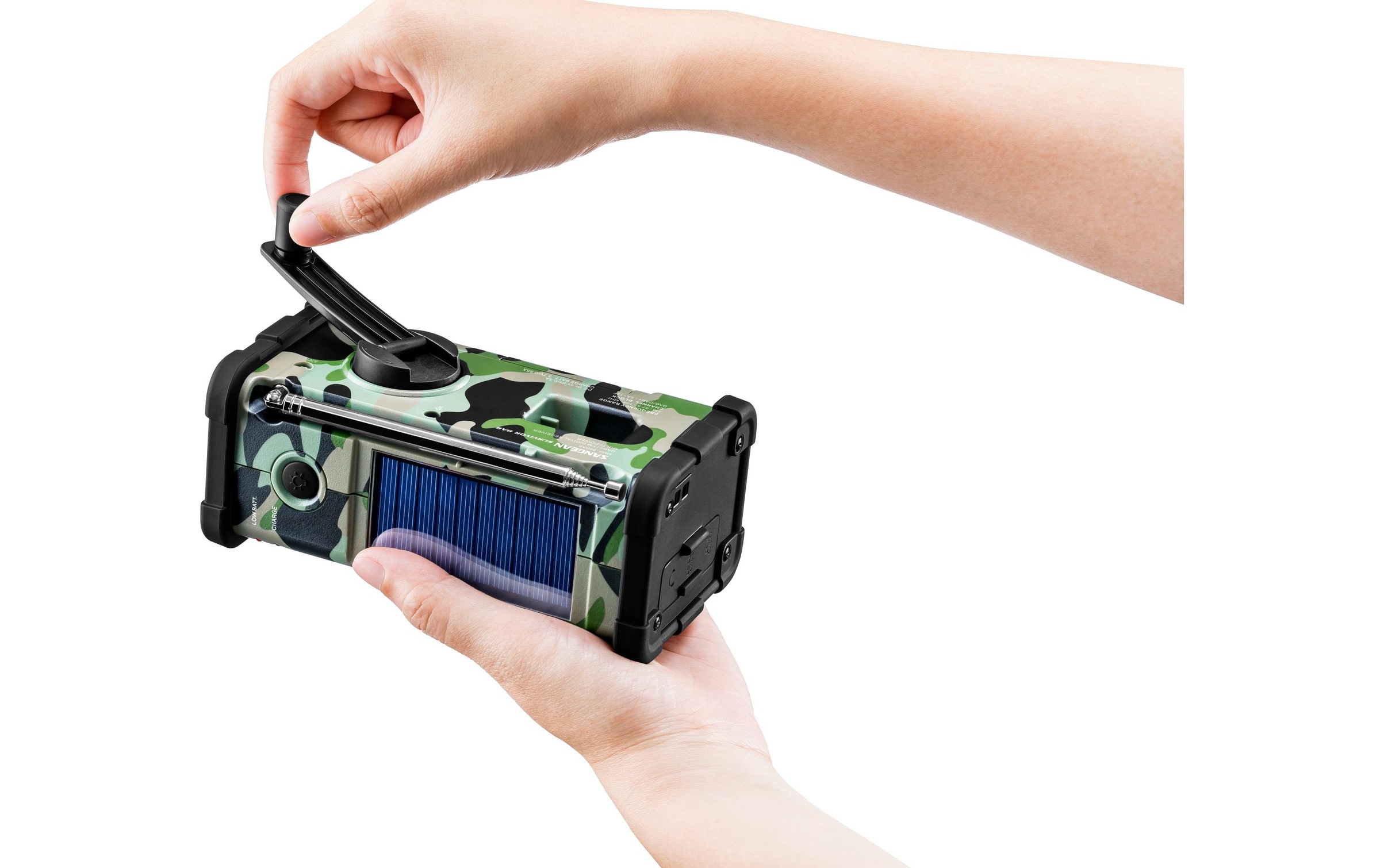 Sangean Digitalradio (DAB+) »Survivor DAB Camouflage«, (Digitalradio (DAB+)-FM-Tuner)