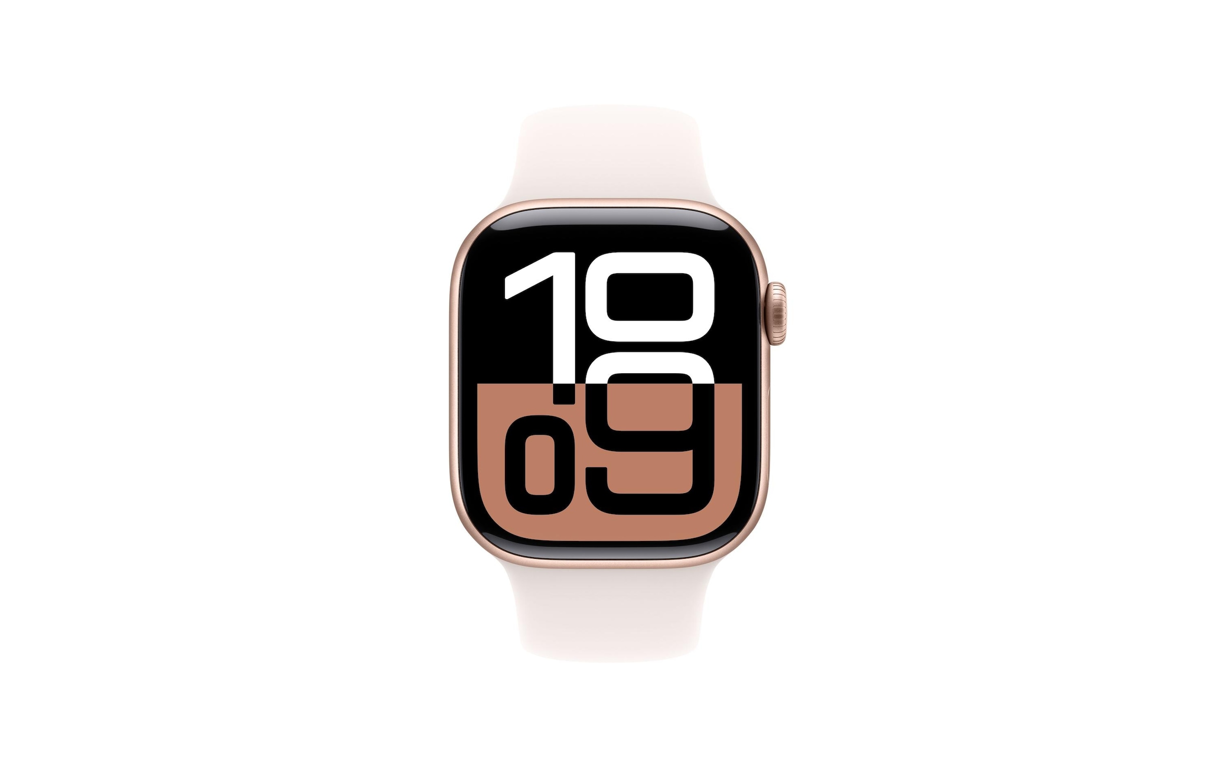 Apple Watch Series 10 Aluminium, 42 mm, GPS, Sport Band S/M, Roségold