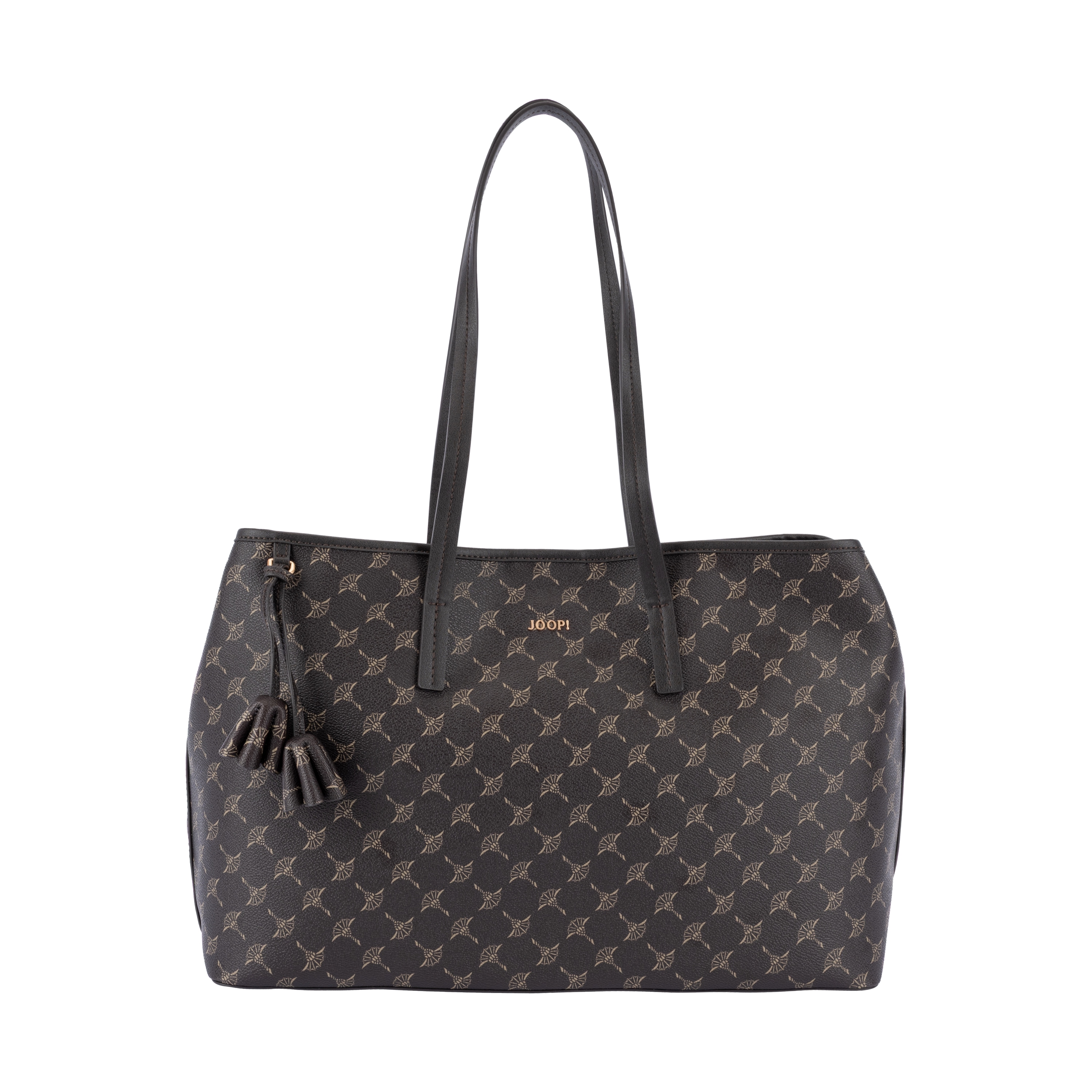 JOOP Shopper "cortina 1.0 imogen shopper lho" Damen Handtasche, Schultertasche, Umhängetasche mit modischen Quasten