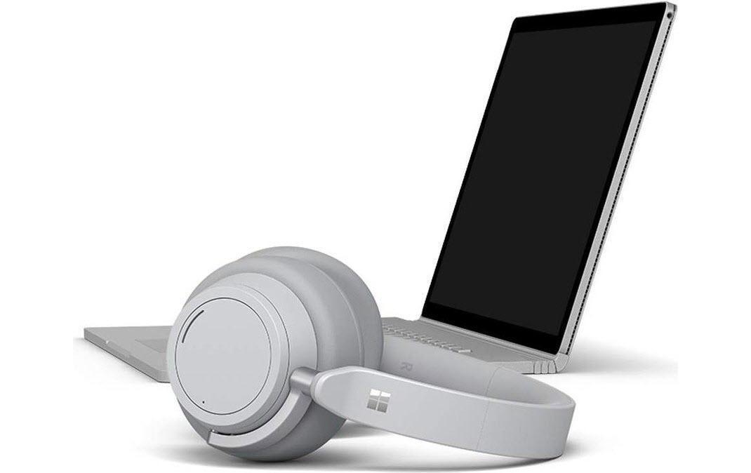 Microsoft Over-Ear-Kopfhörer »Surface Headphones«, Sprachsteuerung-Noise-Cancelling