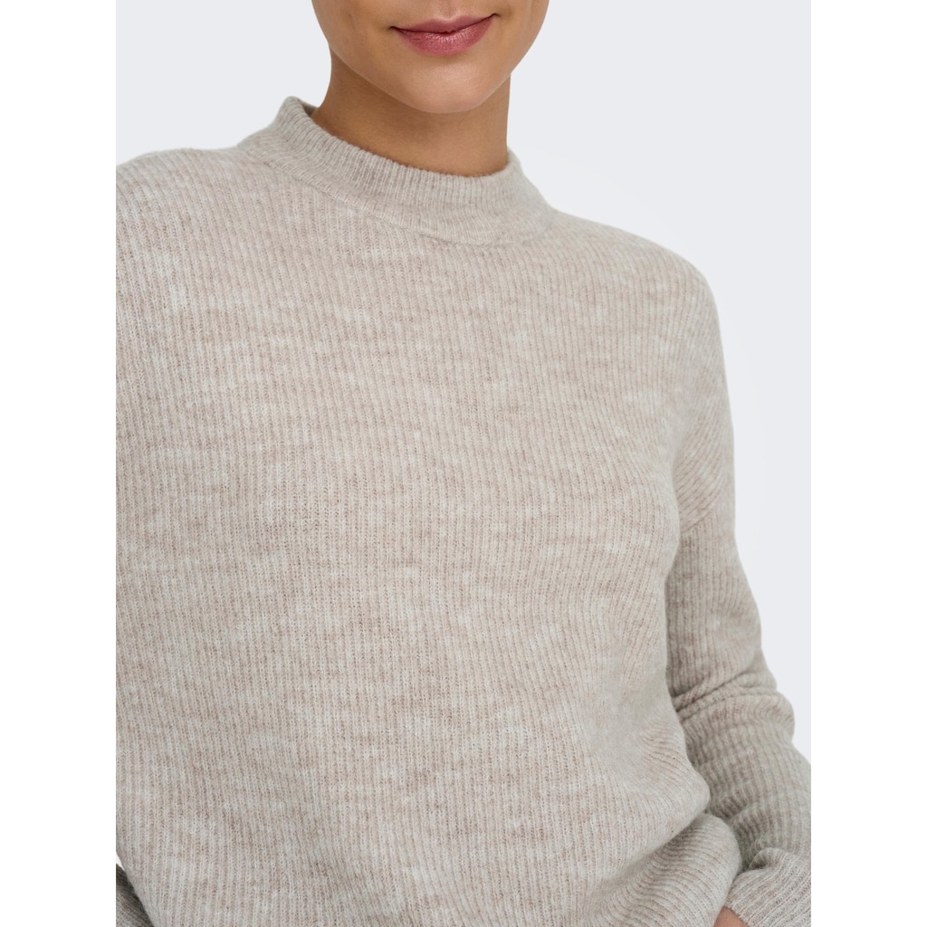 ONLY Strickpullover »ONLCAMILLA O-NECK L/S PULLOVER KNT«