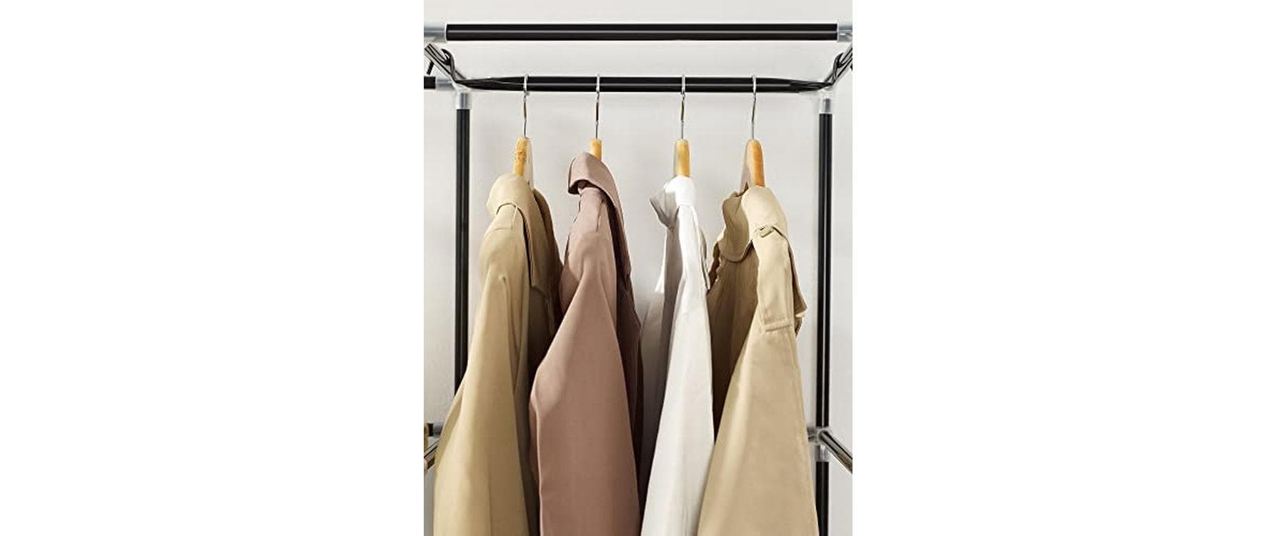 SONGMICS Regal »mit Rolltür 88 x 45 x 170 cm, Schwarz«