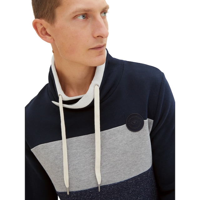 TOM TAILOR Sweatshirt, mit angenehmen Farbtönen online shoppen |  Jelmoli-Versand