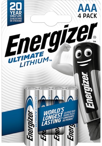 Energizer Batterie »4er Pack Ultimate Lithium Micro (AAA)«, (4 St.) kaufen