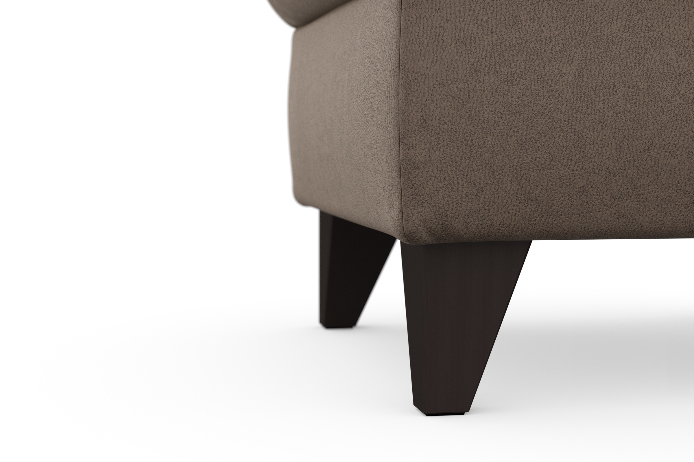 sit&more Stauraumhocker »Mellum«, mit Stauraum und wengefarbenen Holzfüssen