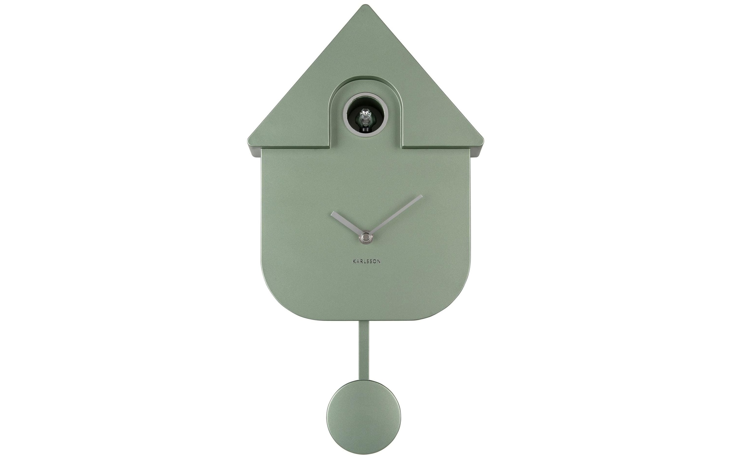 Karlsson Wanduhr "Modern Cuckoo Metallic"