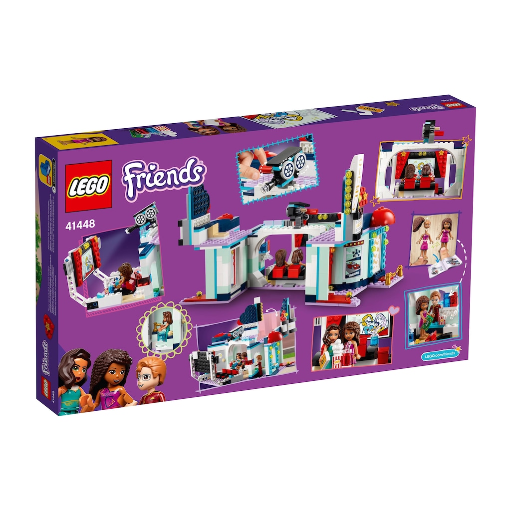 LEGO® Spielbausteine »Friends Heartlake City Kino 41448«, (451 St.)