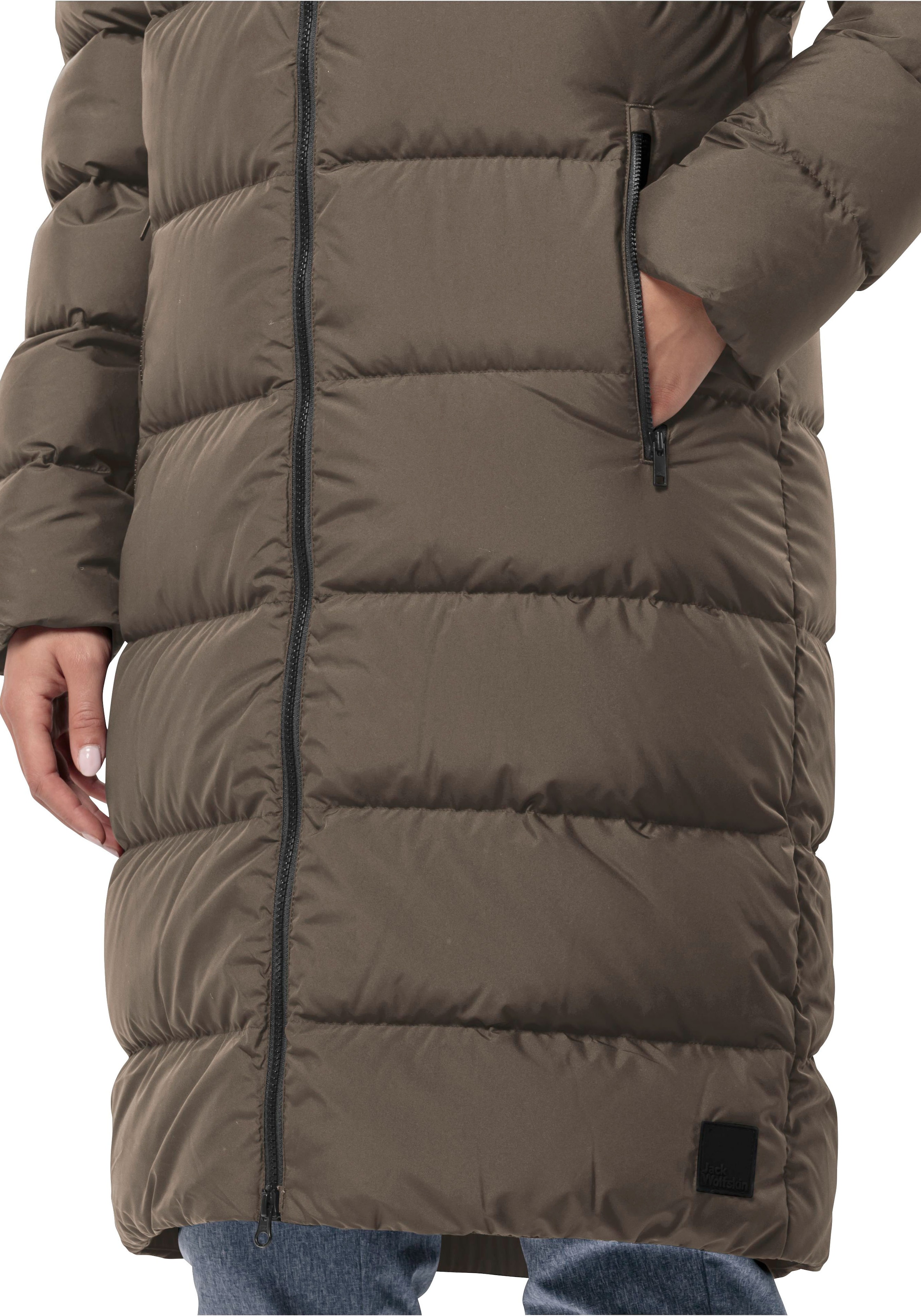 Jack Wolfskin Funktionsmantel »FROZEN PALACE COAT W«, mit Kapuze