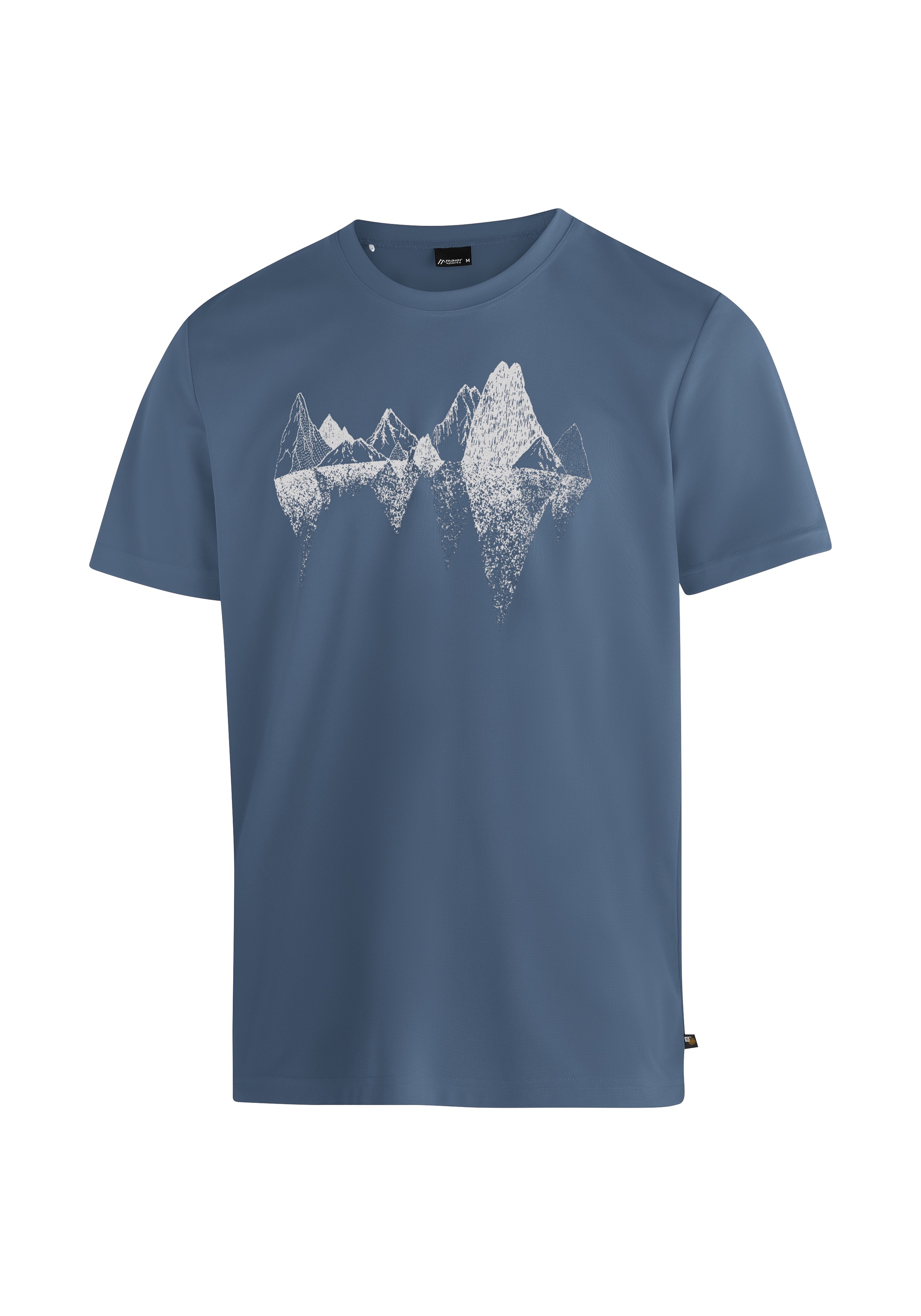 Maier Sports T-Shirt »Tilia Pique M« Herren Funktionsshirt, Freizeitshirt mit Aufdruck