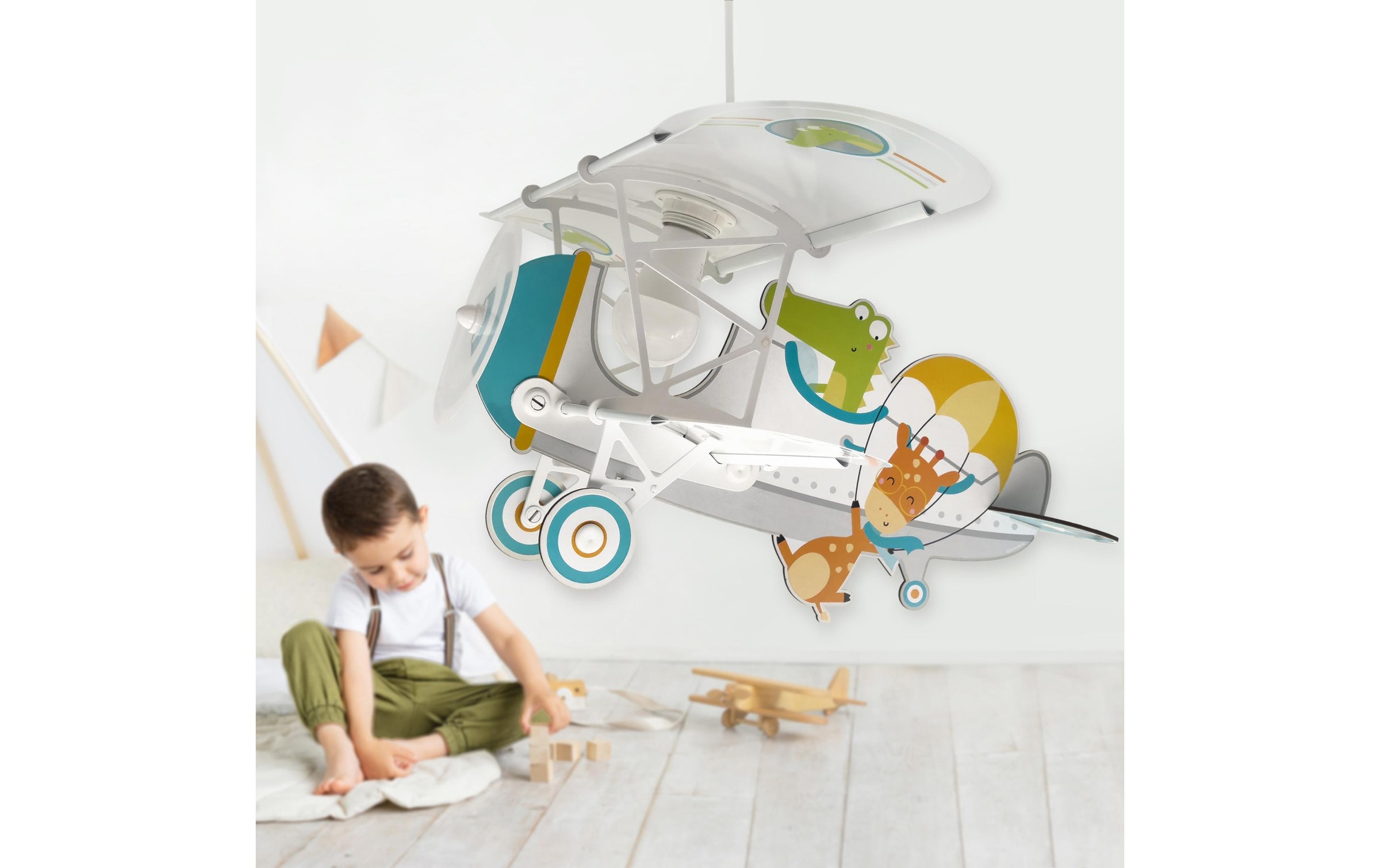 Dalber Deckenleuchte »Crocodile plane«