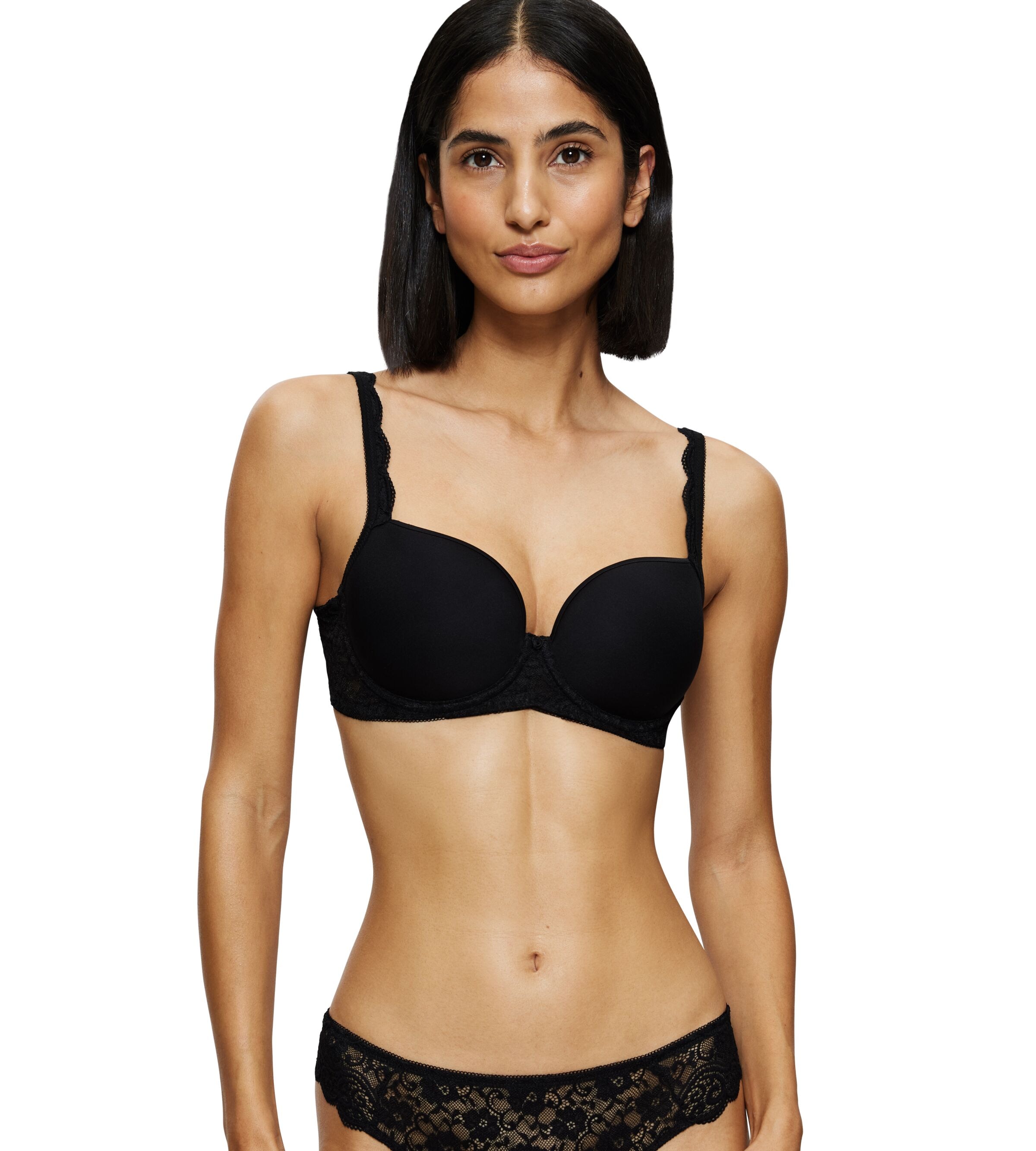 Triumph T-Shirt-BH »Amourette« Stretch-Spitze, atmungsaktiv, leicht gepolsterte Cups, weich, feminin
