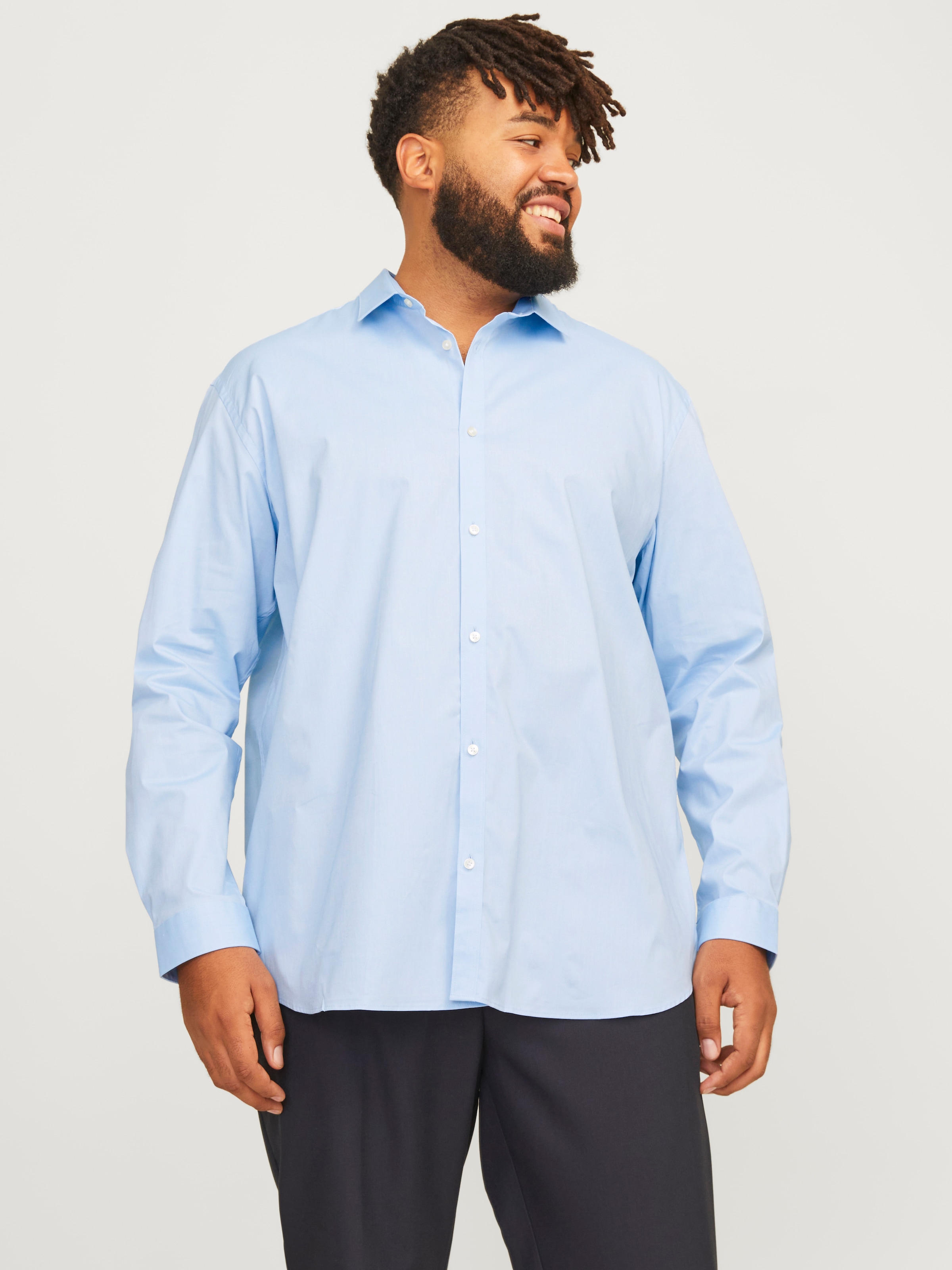 Jack & Jones PlusSize Langarmhemd »JJPRPARMA SHIRT L/S NOOS PLS«