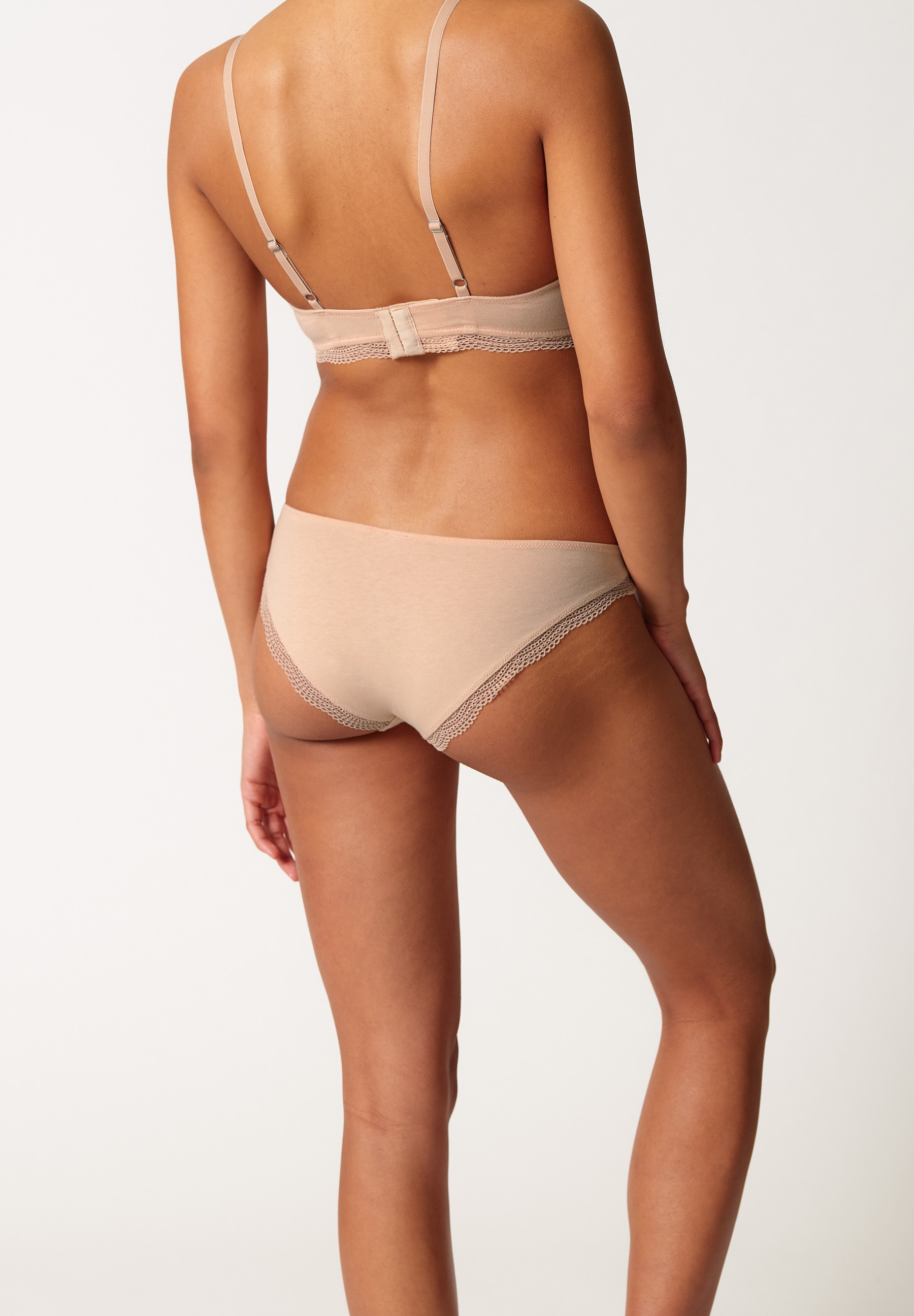 Skiny Rioslip »Classicotton«, (2er Pack), bequem, dezent, feminin, basic, mit schmalem Bund, Baumwollmix