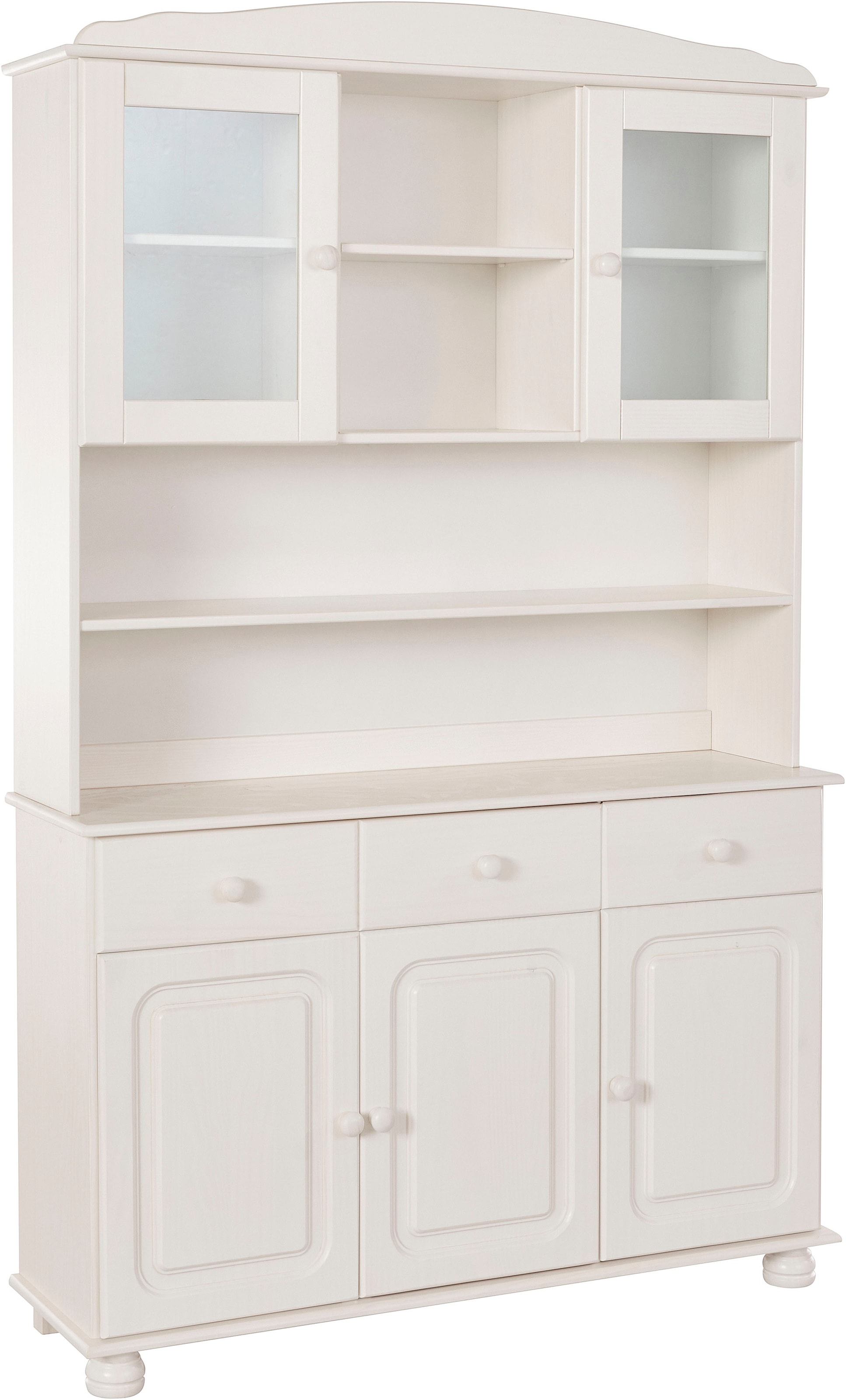 Home affaire Buffet »Mette«, (2 St.), Mit 2 Schubladen und viel Stauraum hinter 4 Türen, Höhe 181cm