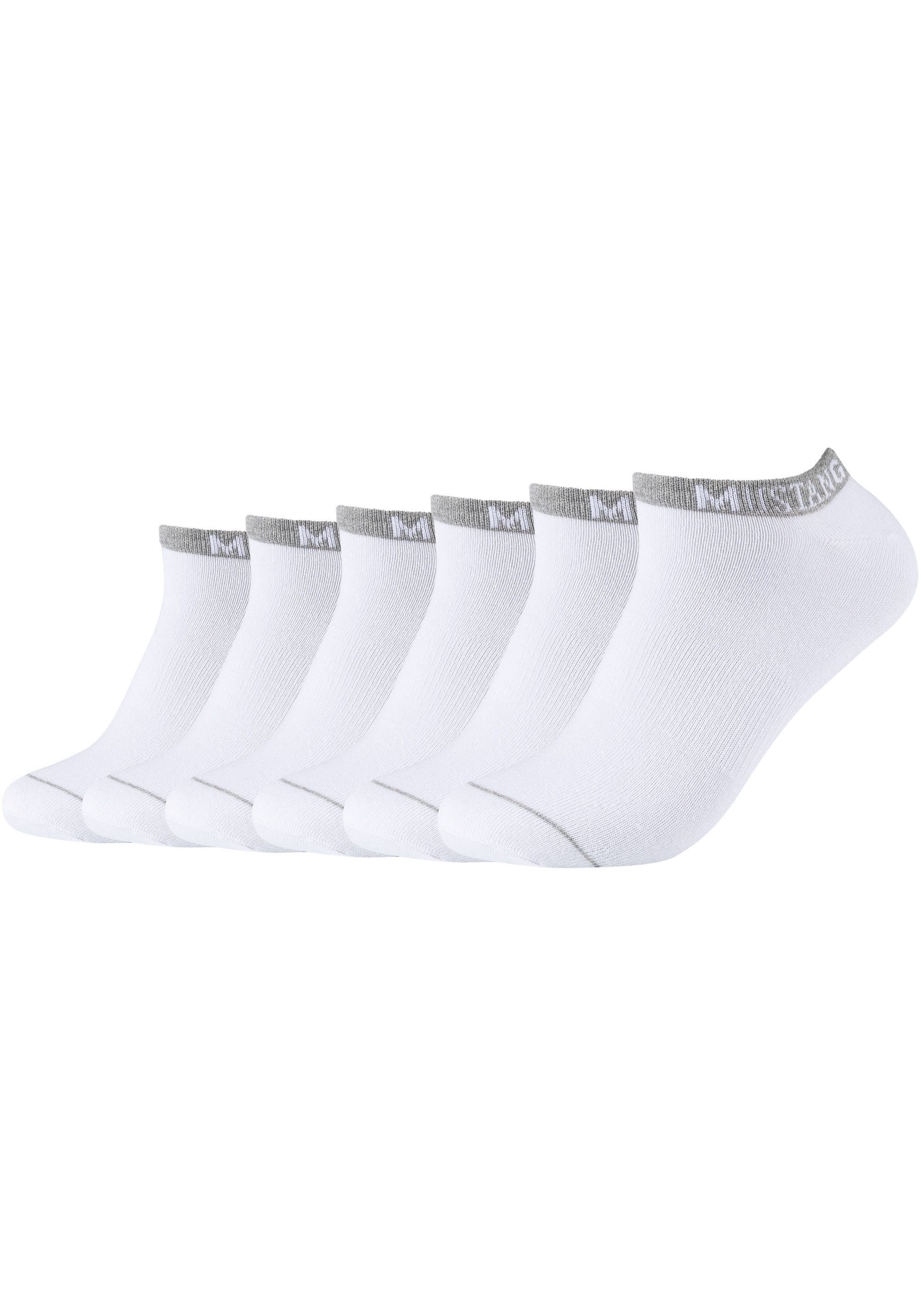MUSTANG Socken »casual« 6 Paar tlg. mit softem Materialmix