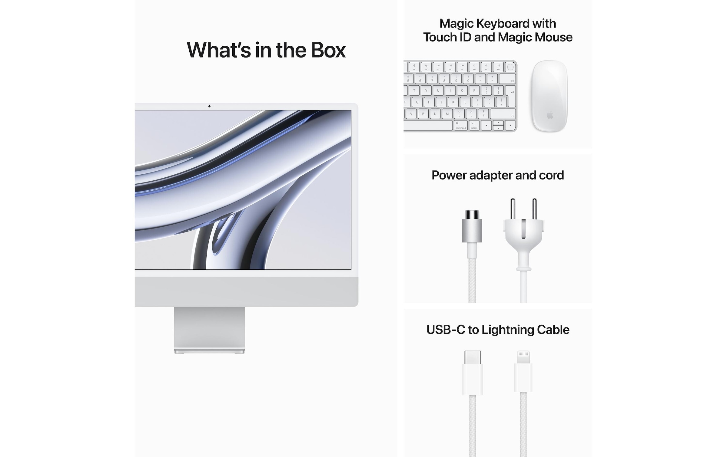 Apple iMac 24 Zoll, M3 Chip, 8C CPU, 10C GPU