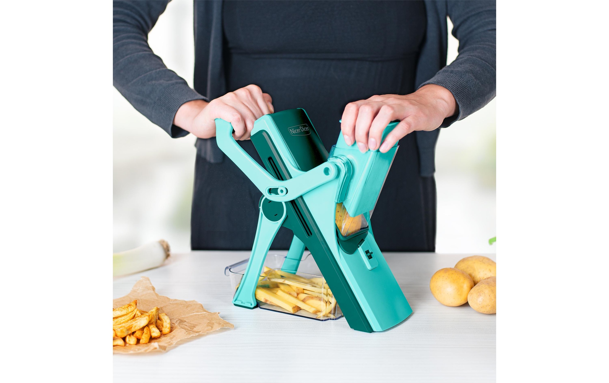 Genius Gemüseschneider »Nicer Dicer Mando Set 10-teilig«