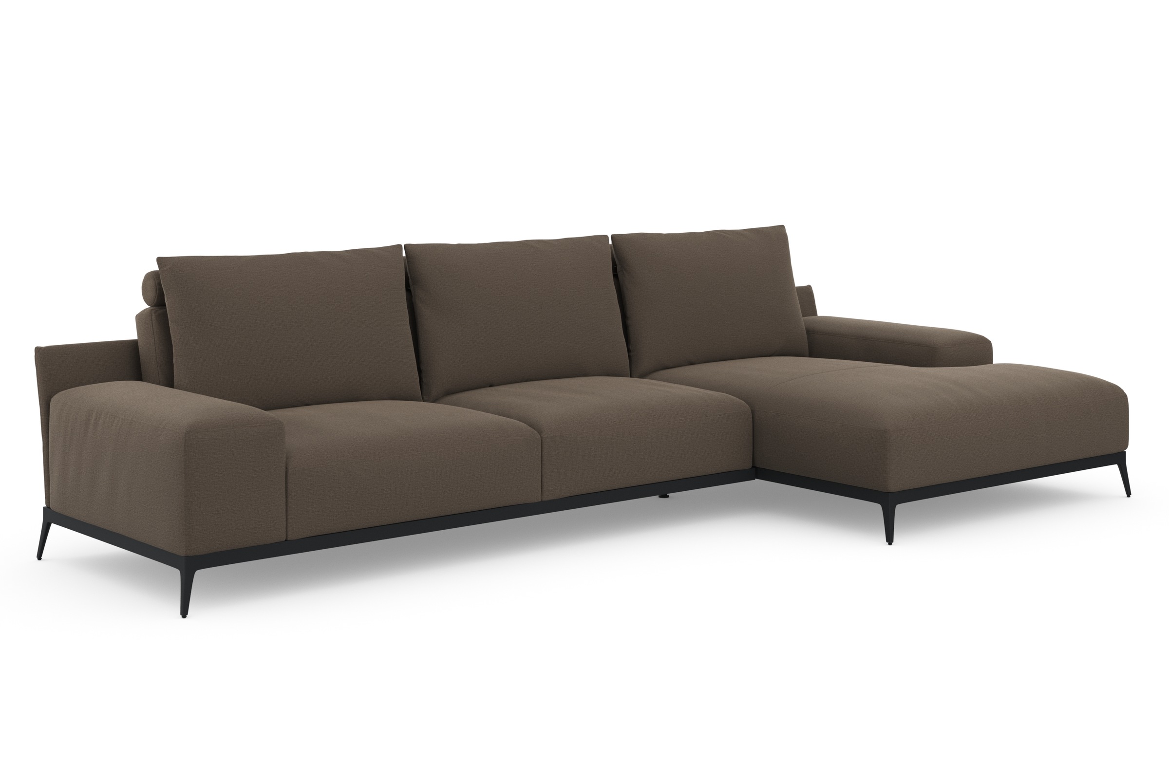 machalke® Ecksofa »lorenzo, L-Form«