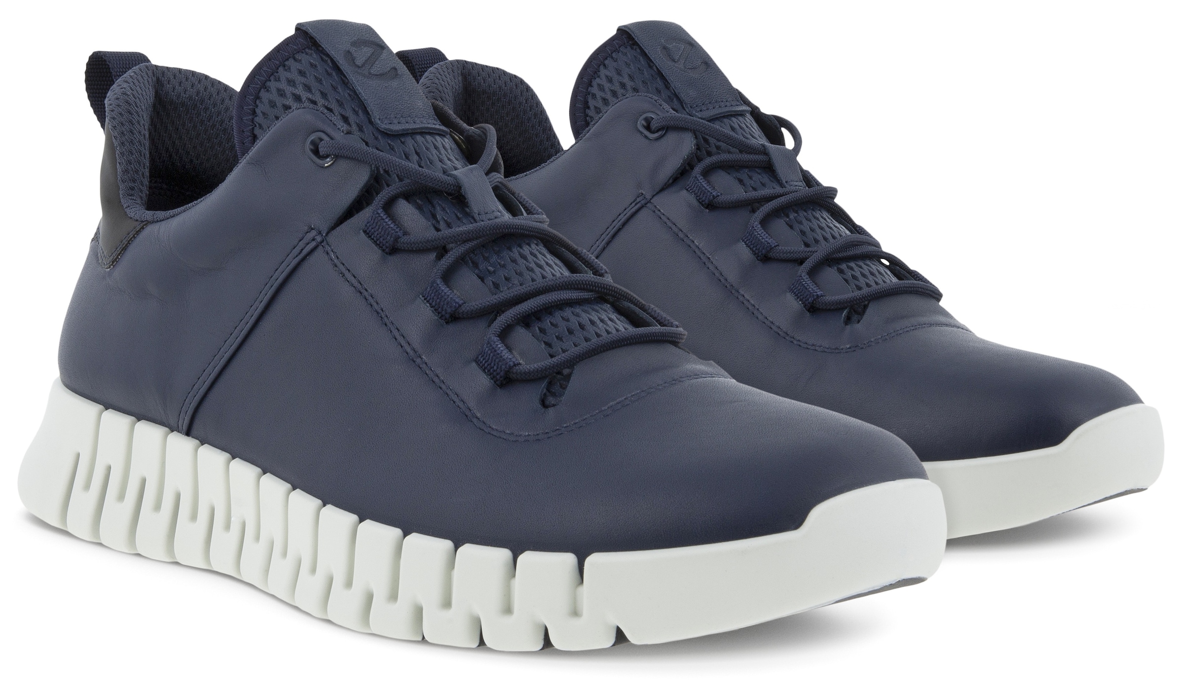 Ecco Sneaker »GRUUV M«, mit herausnehmbarer Dual-Fit-Innensohle, Freizeitschuh, Halbschuh