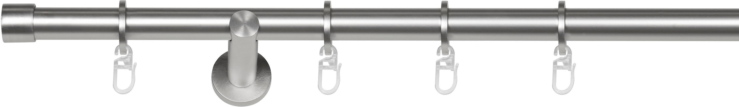 mydeco Gardinenstange »Cap«, 1 läufig-läufig, Fixmass