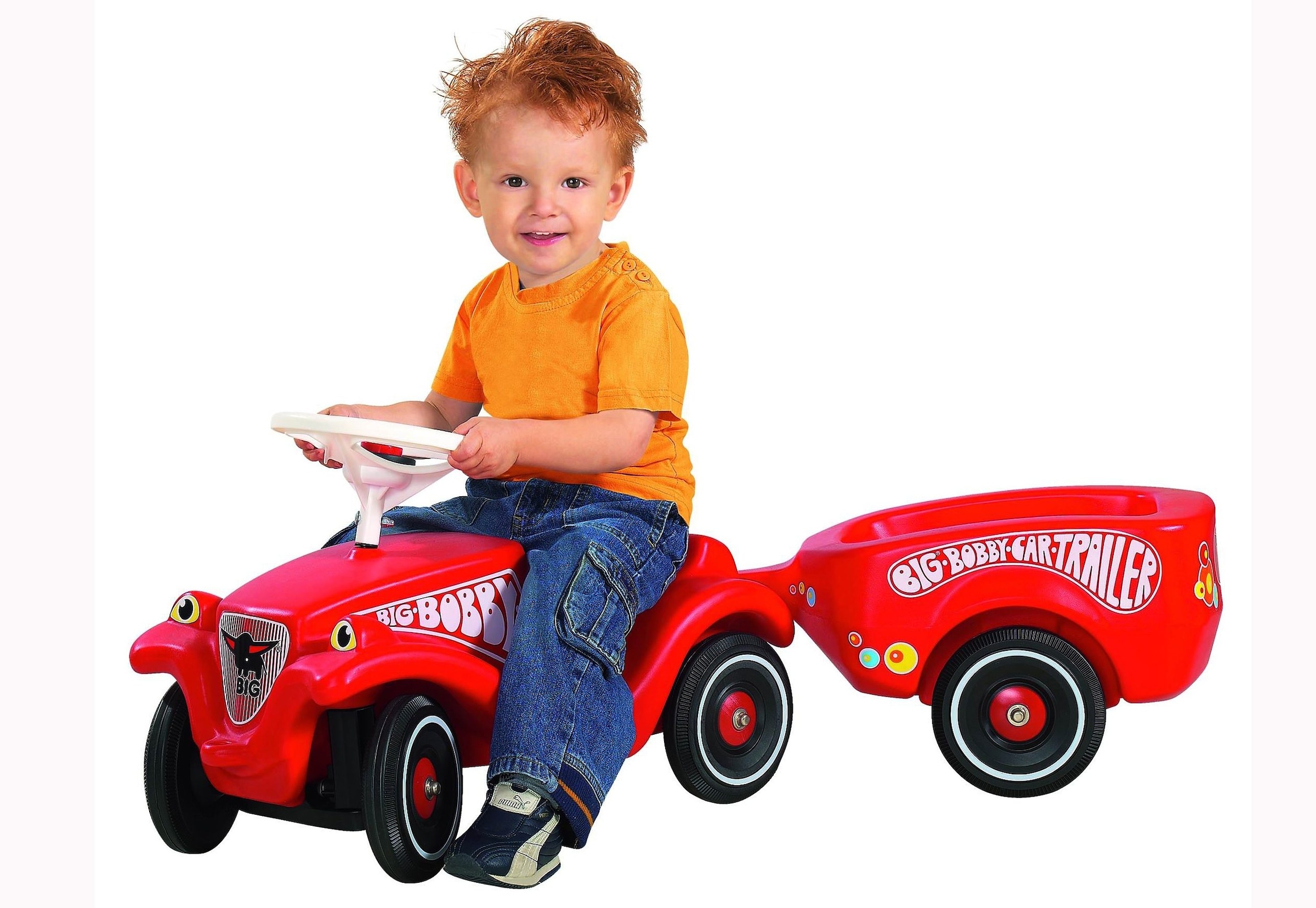 ❤ BIG Kinderfahrzeug-Anhänger »BIG-Bobby-Car-Neo Trailer